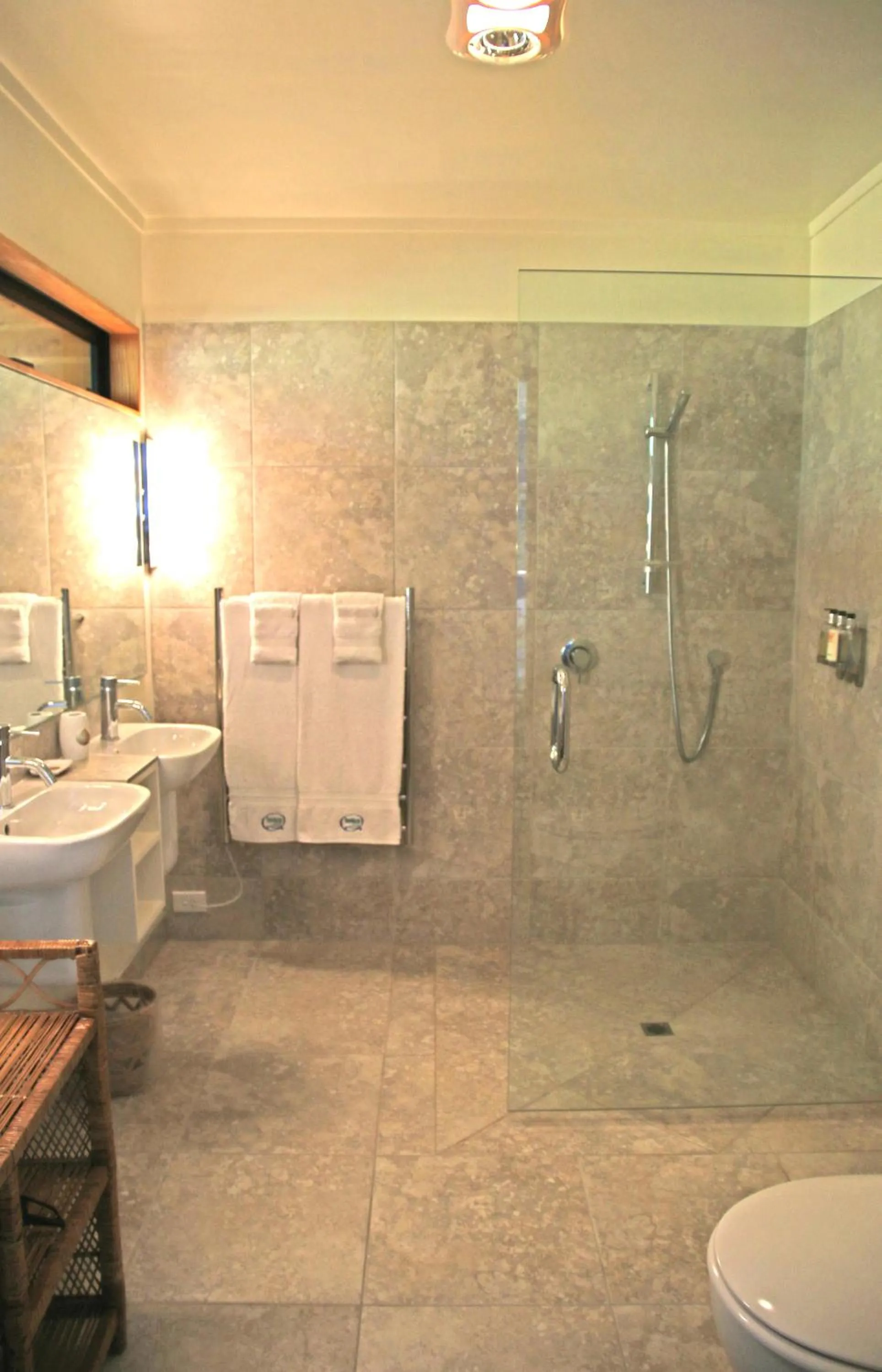 Bathroom in Twin Waters Lodge