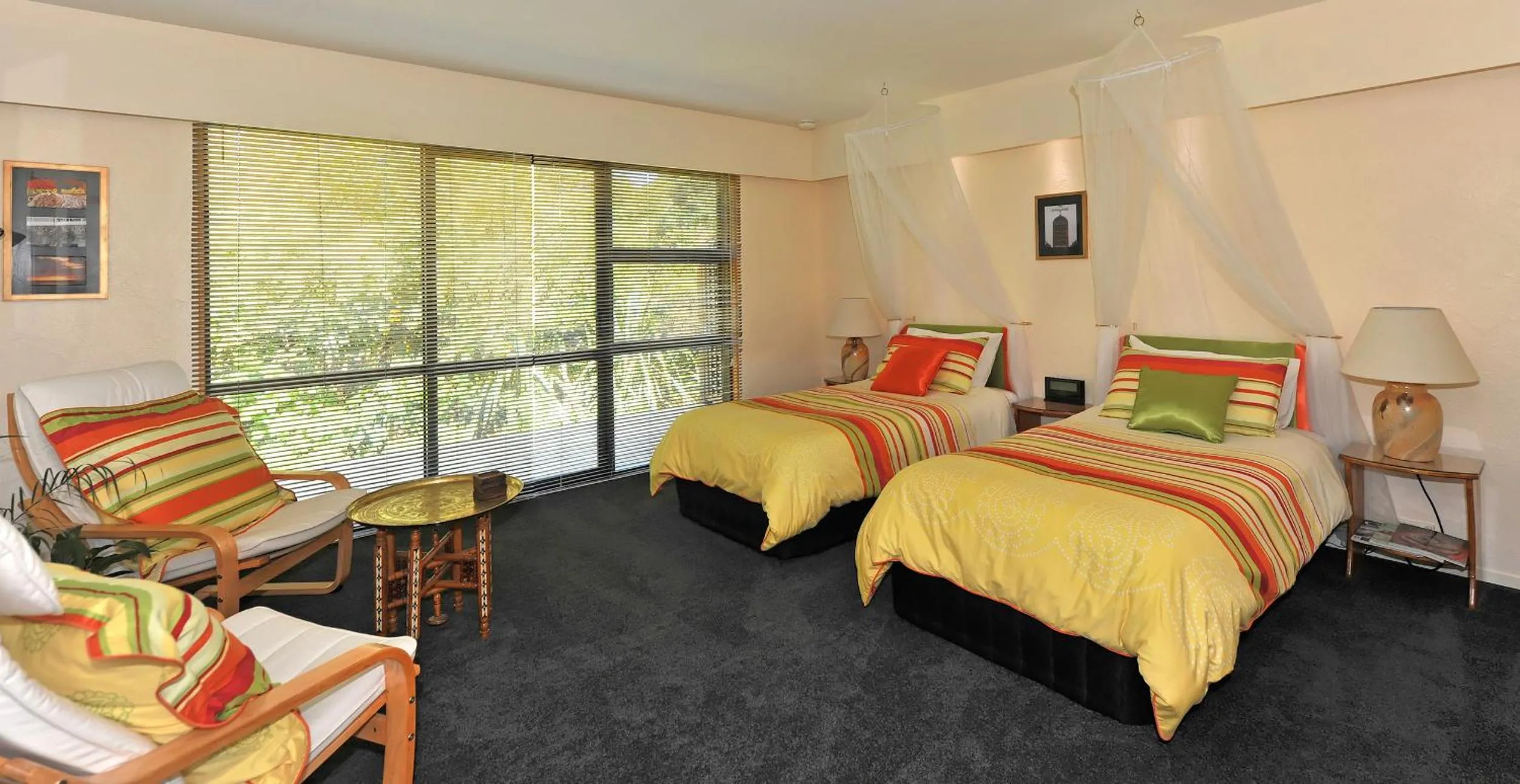Bedroom in Twin Waters Lodge