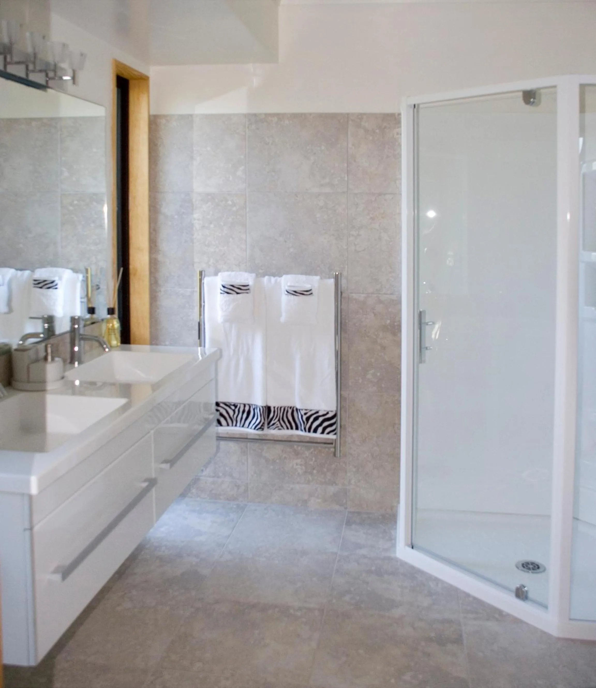 Bathroom in Twin Waters Lodge