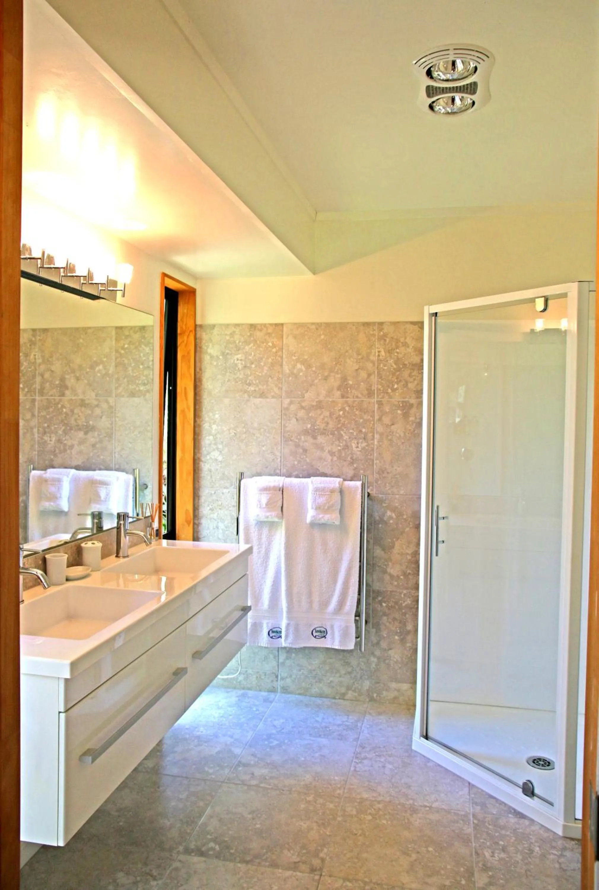 Bathroom in Twin Waters Lodge