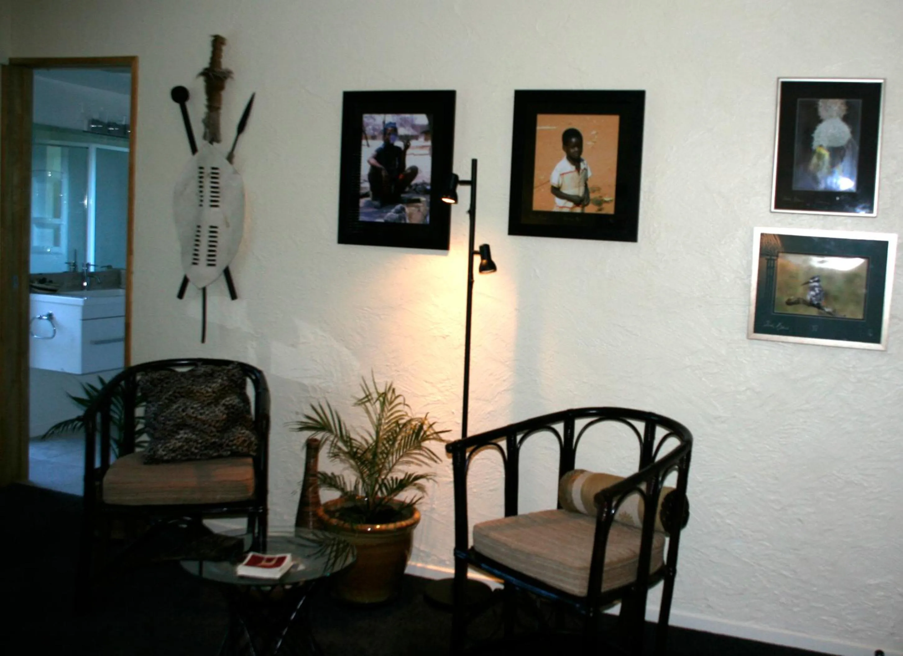 Decorative detail in Twin Waters Lodge