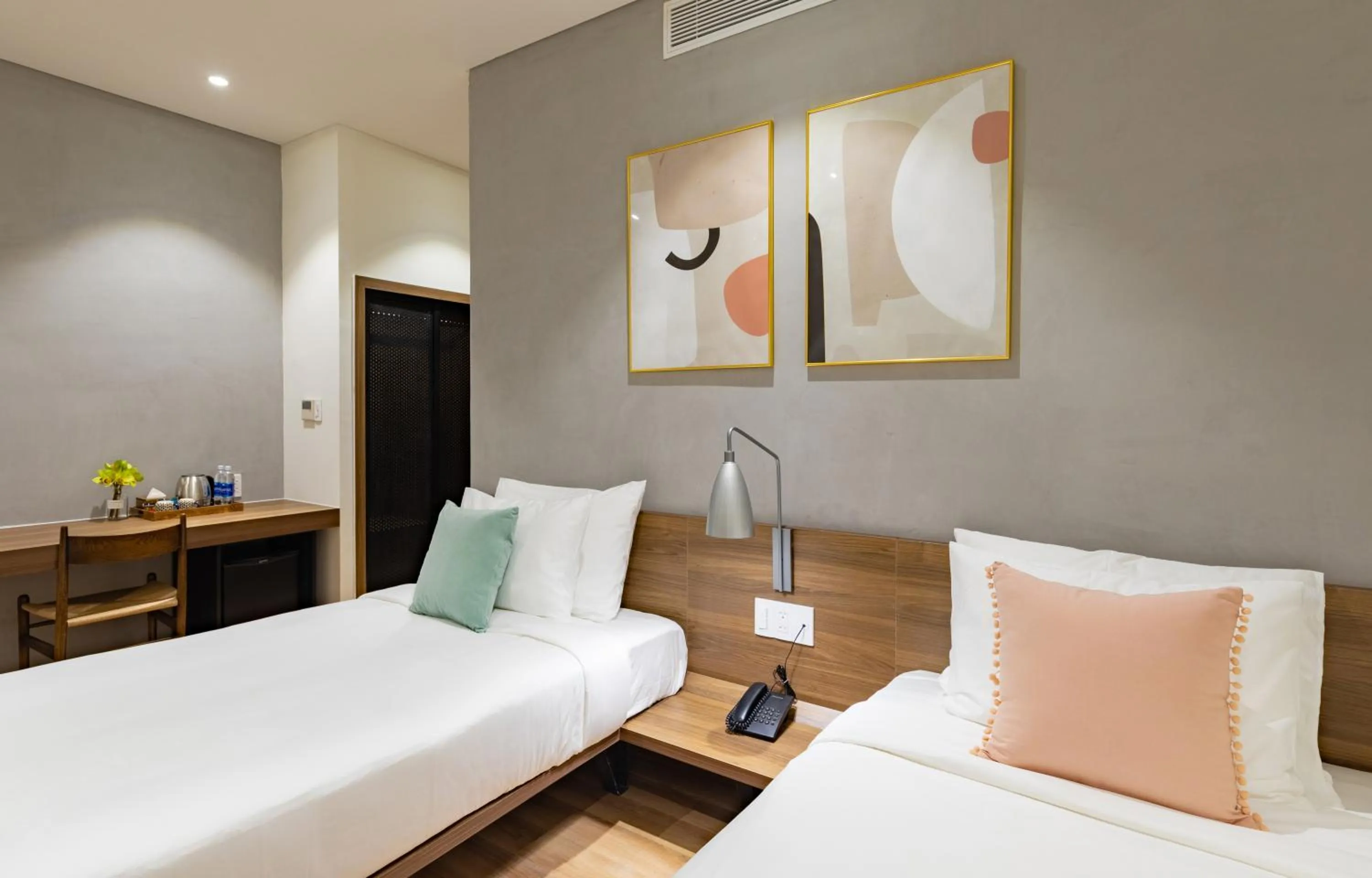 Bed in The Glomad Boutique Danang