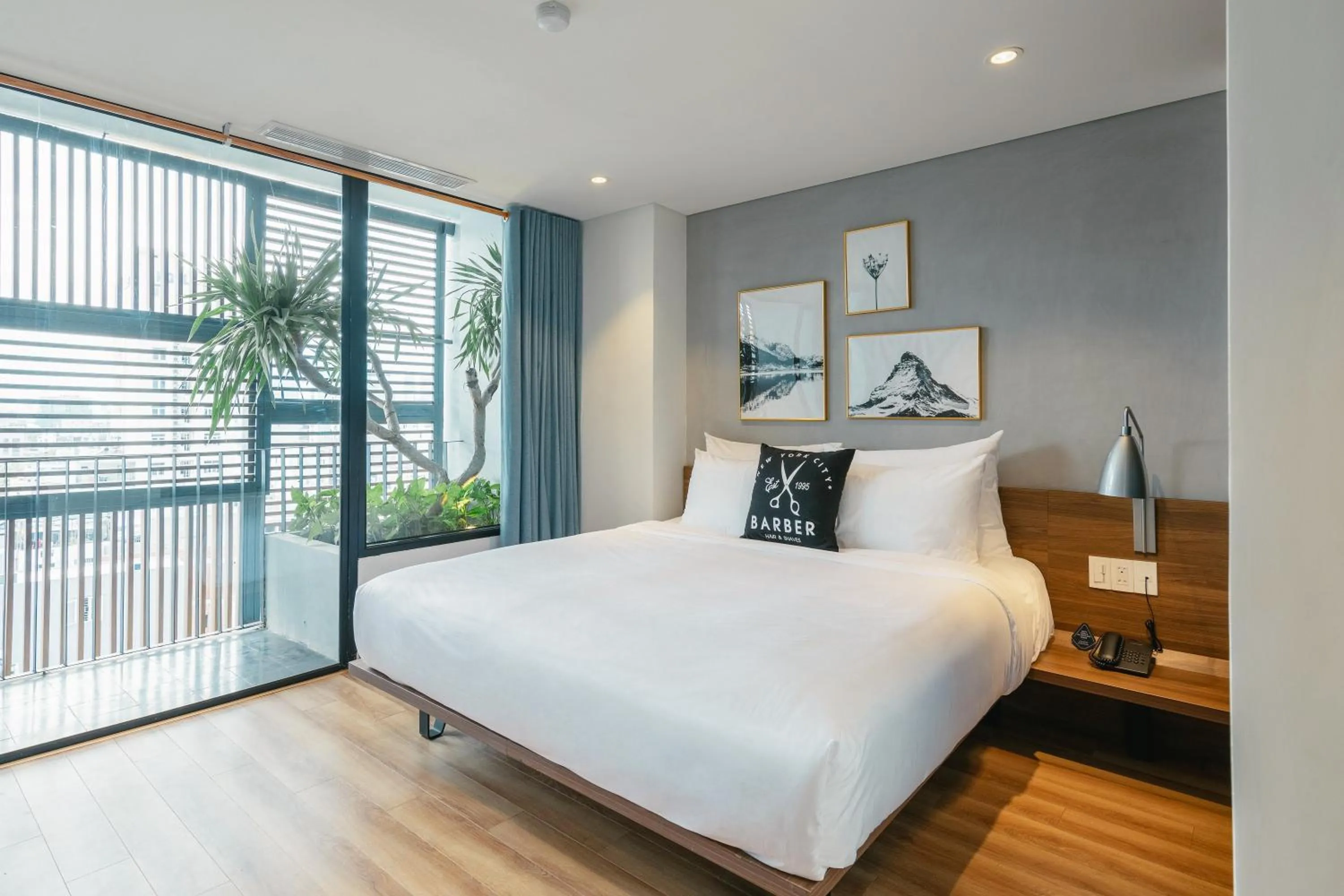 Bedroom, Bed in The Glomad Boutique Danang