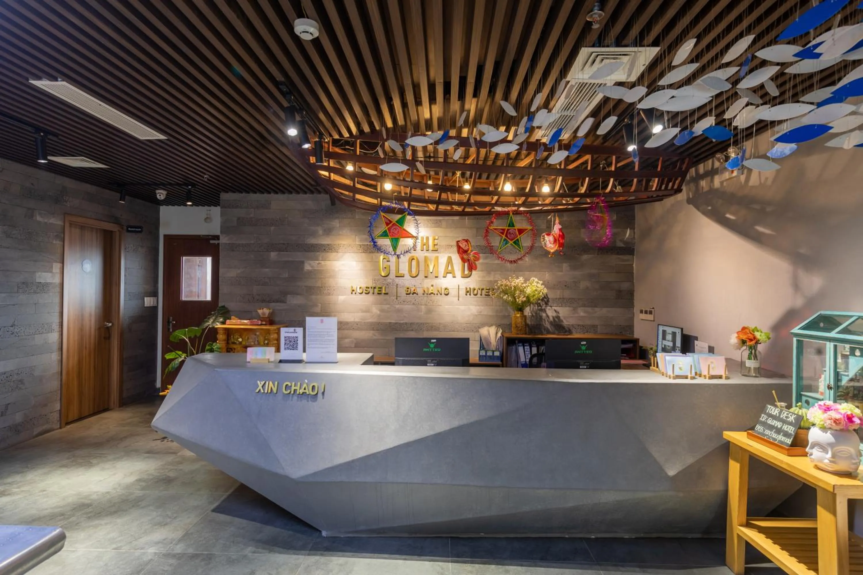 Lobby or reception in The Glomad Boutique Danang