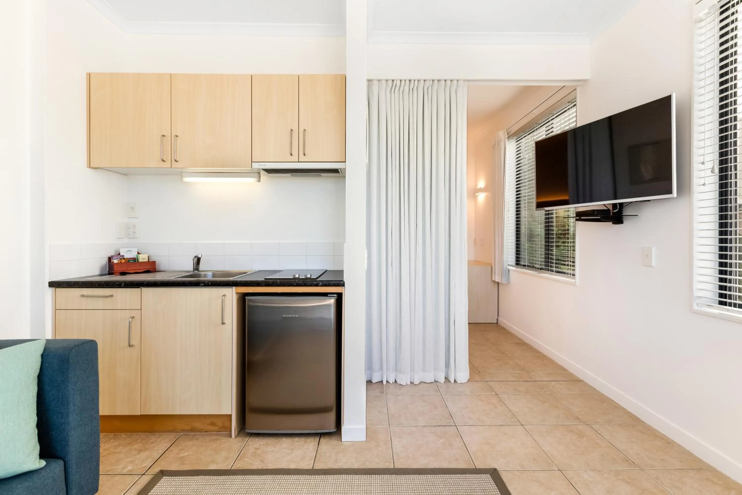 Kitchen or kitchenette in Waiheke Island Resort Conference & Accomodation Centre