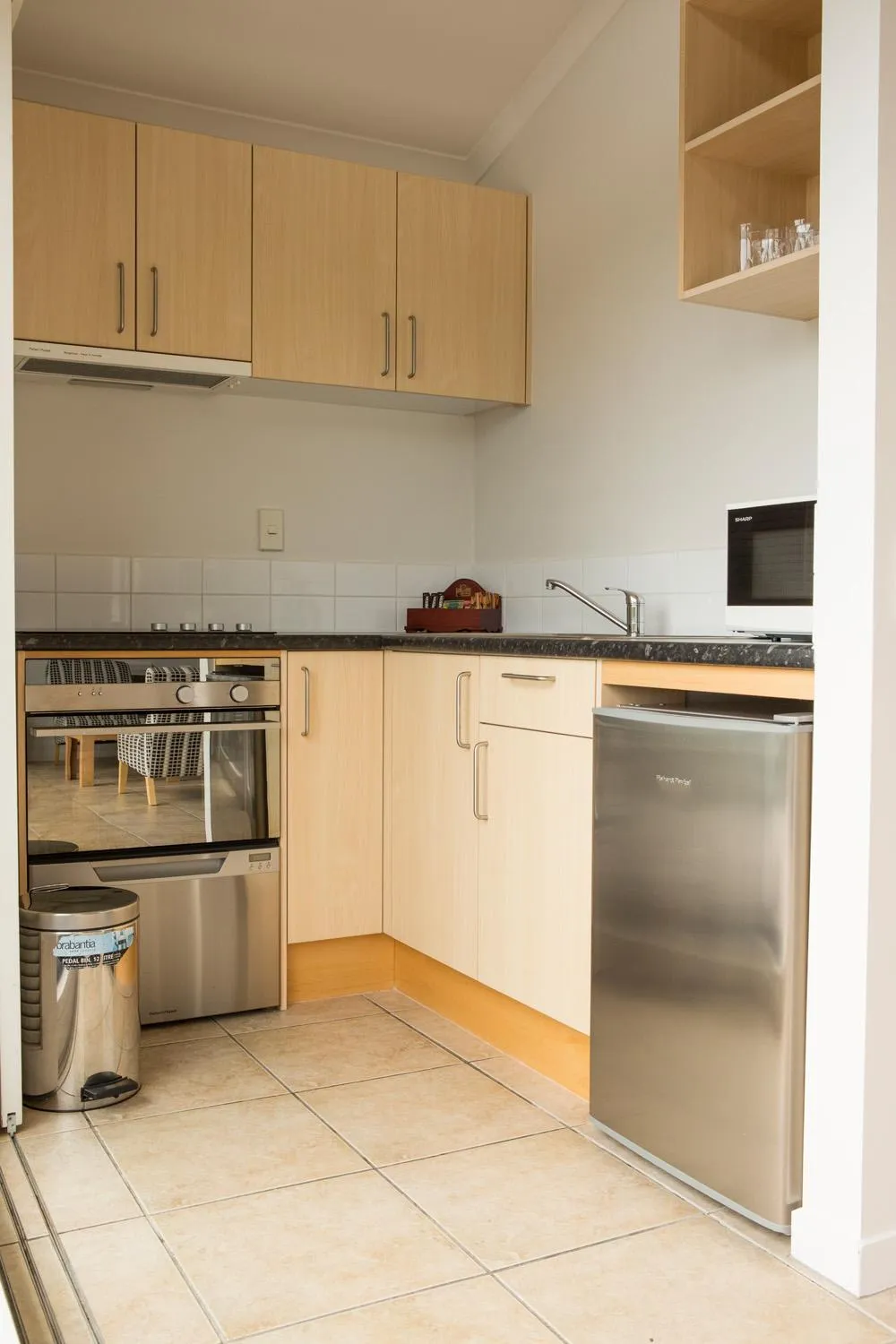 Kitchen or kitchenette in Waiheke Island Resort Conference & Accomodation Centre