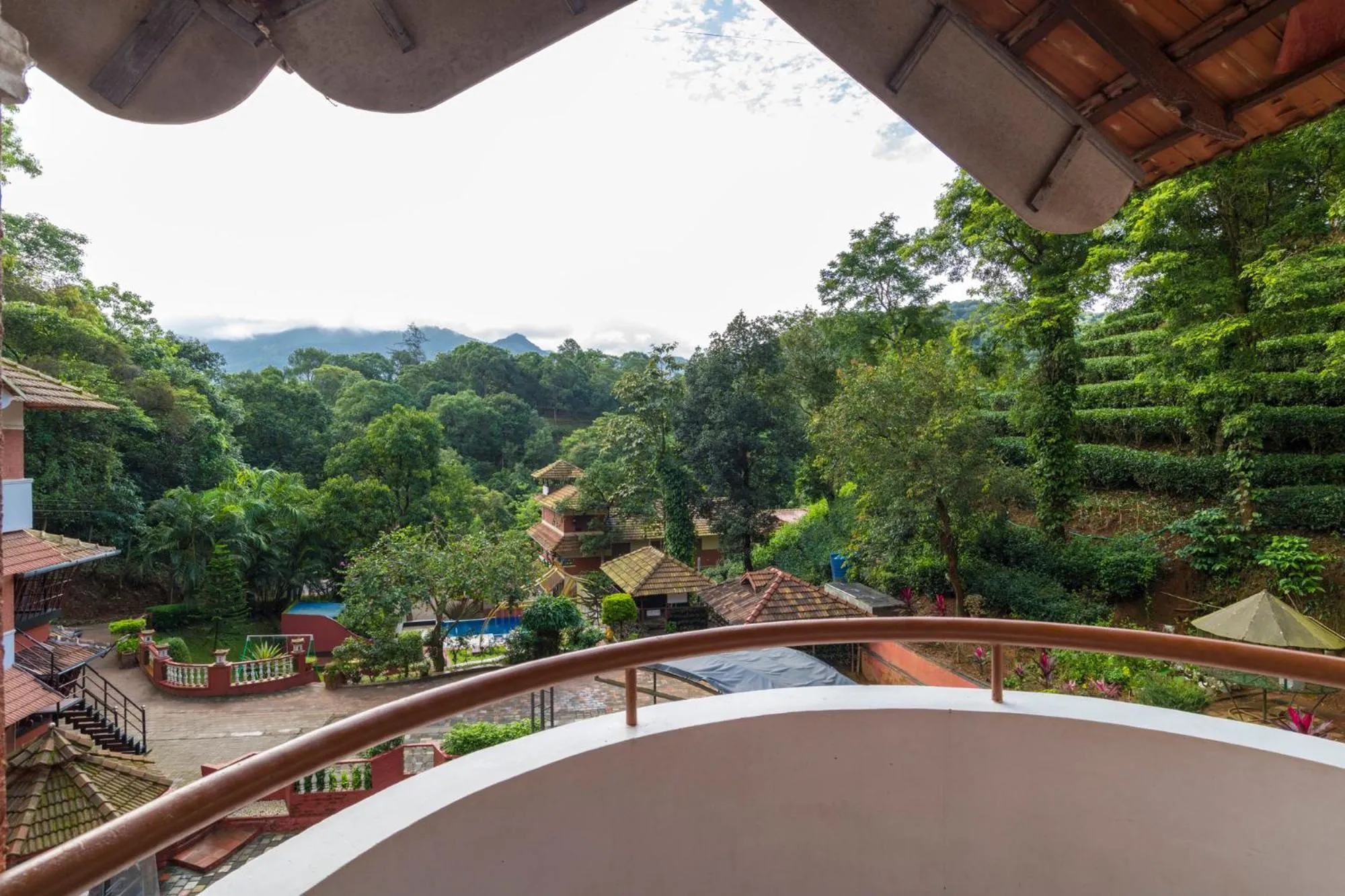 Garden view in Upavan Resort