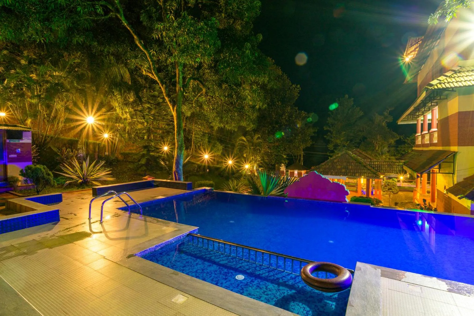 Swimming pool in Upavan Resort