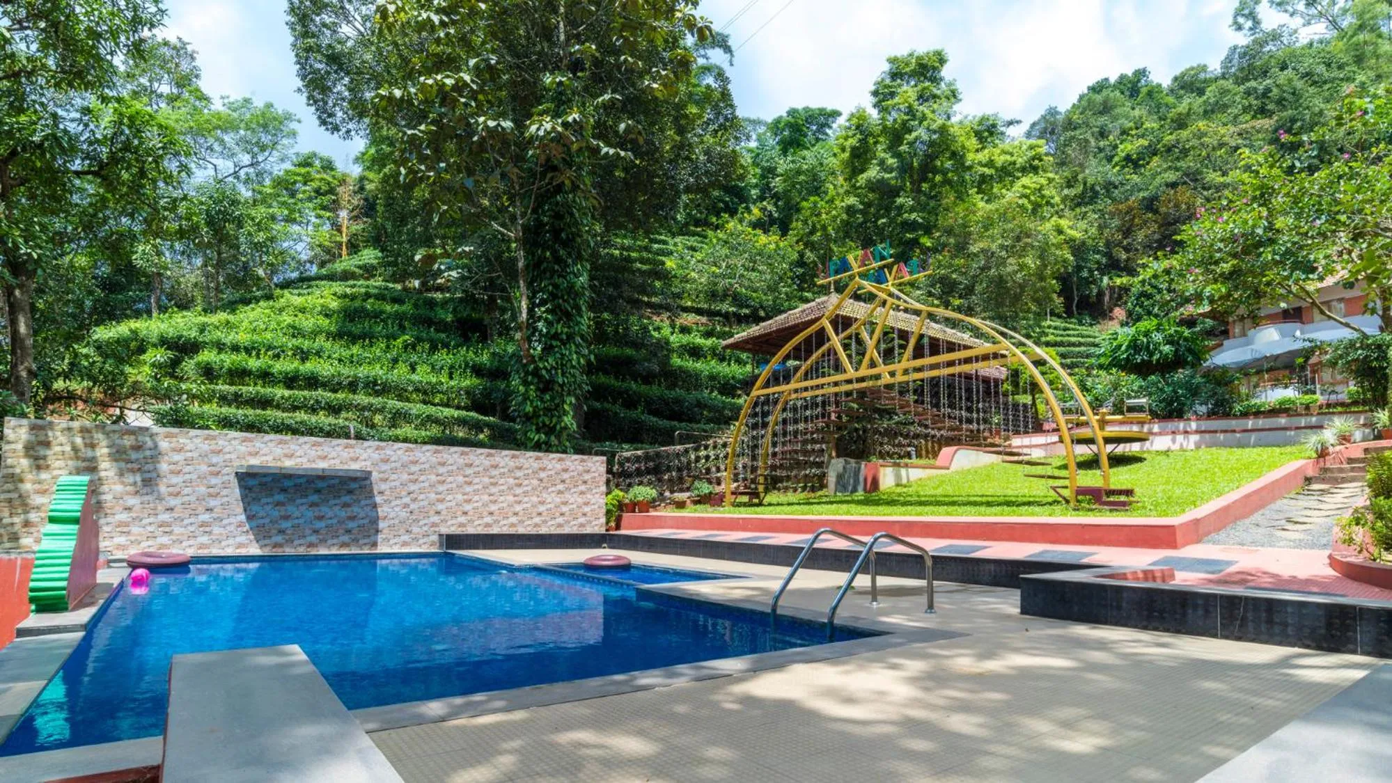 Swimming pool in Upavan Resort