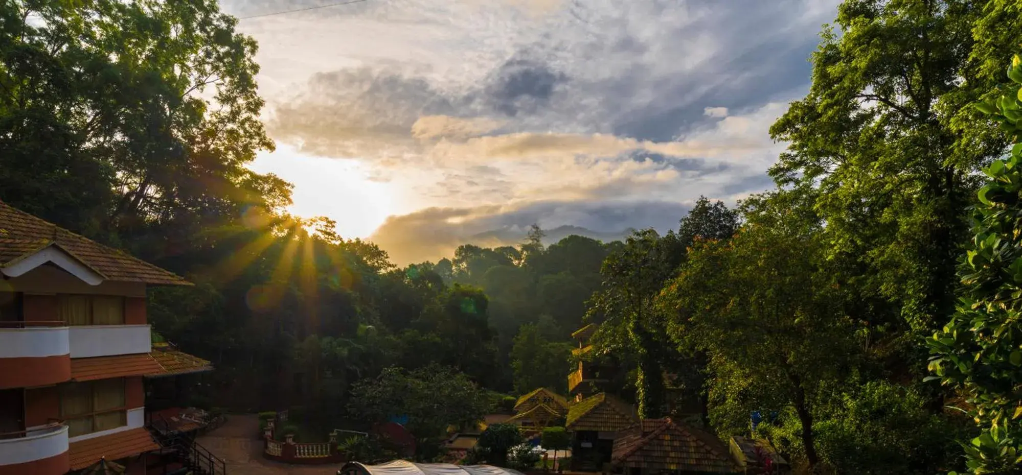 Mountain view in Upavan Resort Mountain view in Upavan Resort