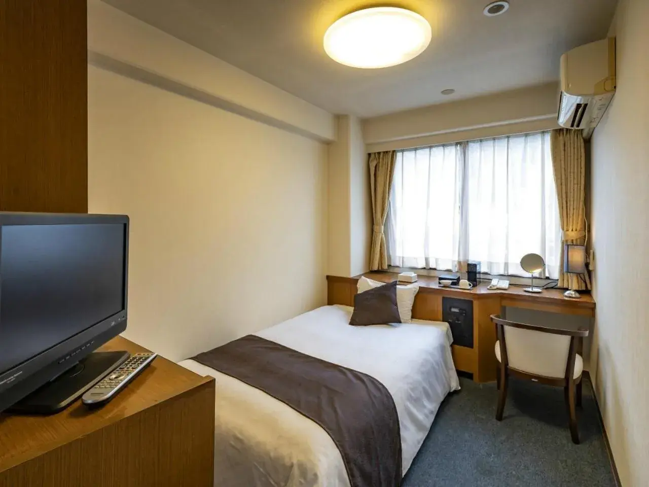 Bed in Hotel Fukiageso Bed in Hotel Fukiageso