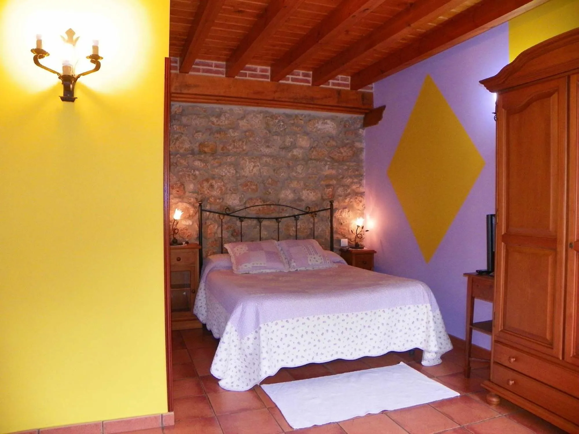 Bedroom, Bed in Posada Gema