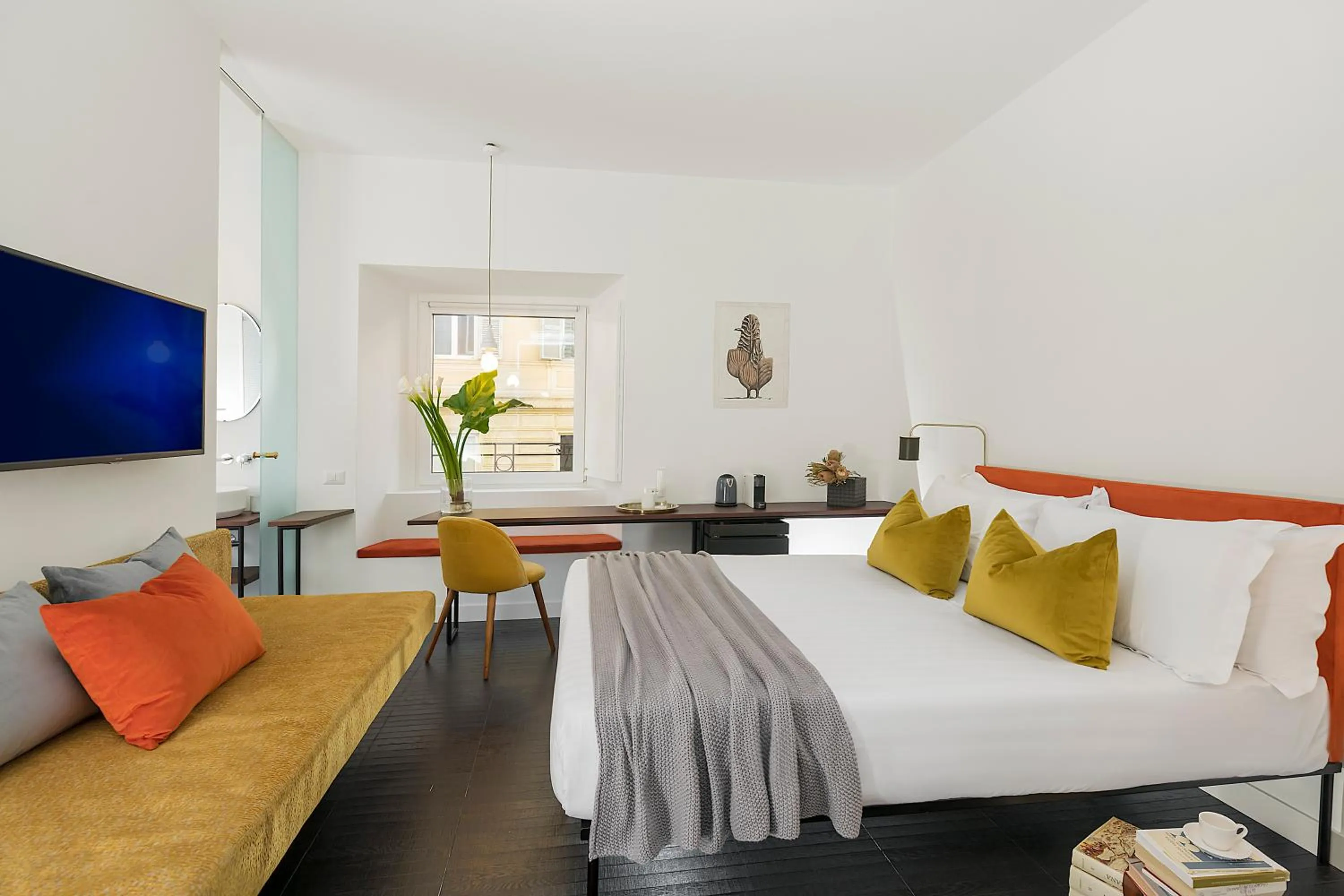 Bedroom, Bed in Maison Ottavia