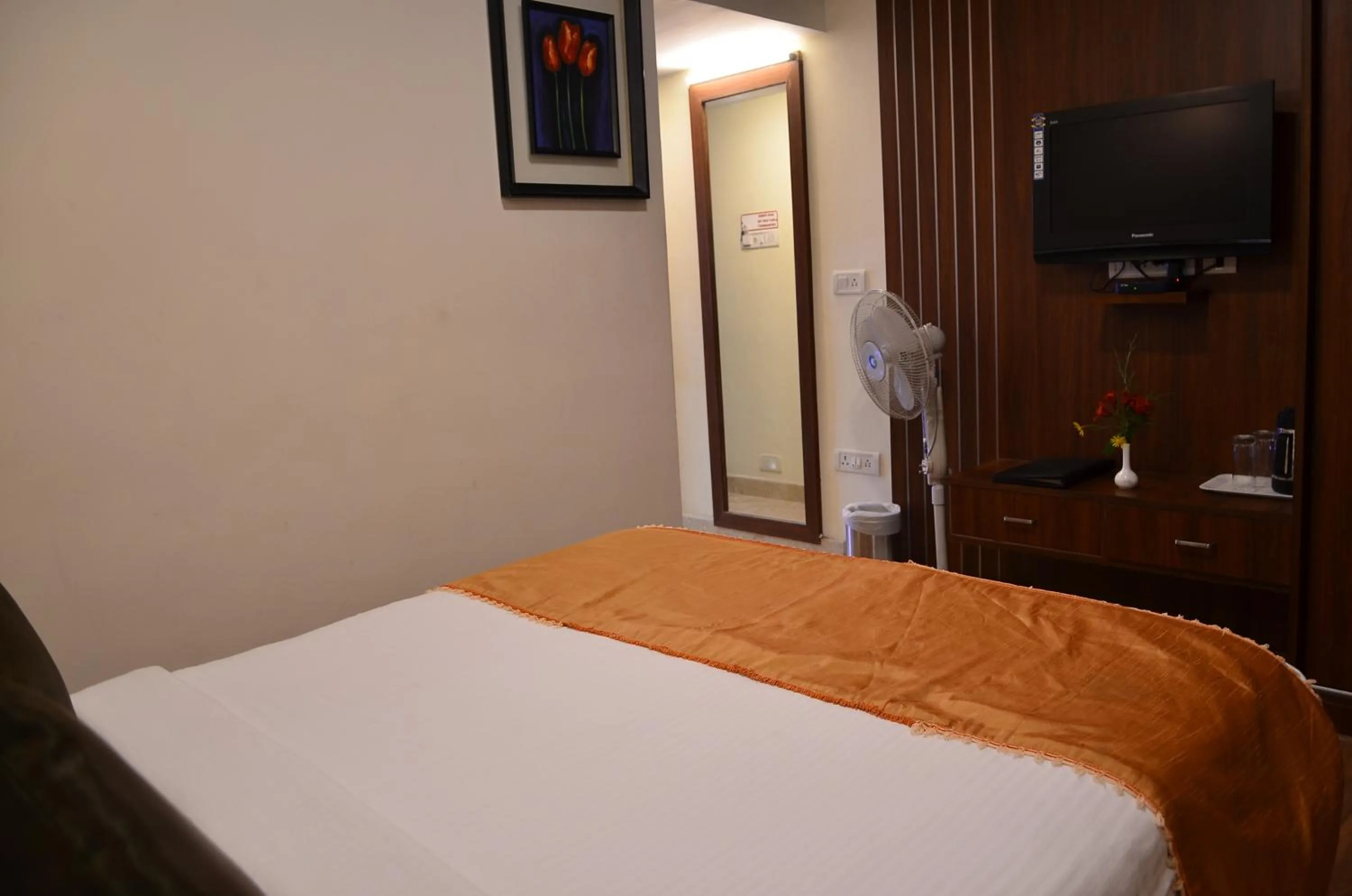 Bed in Benzz Park Family Resort Kodaikanal
