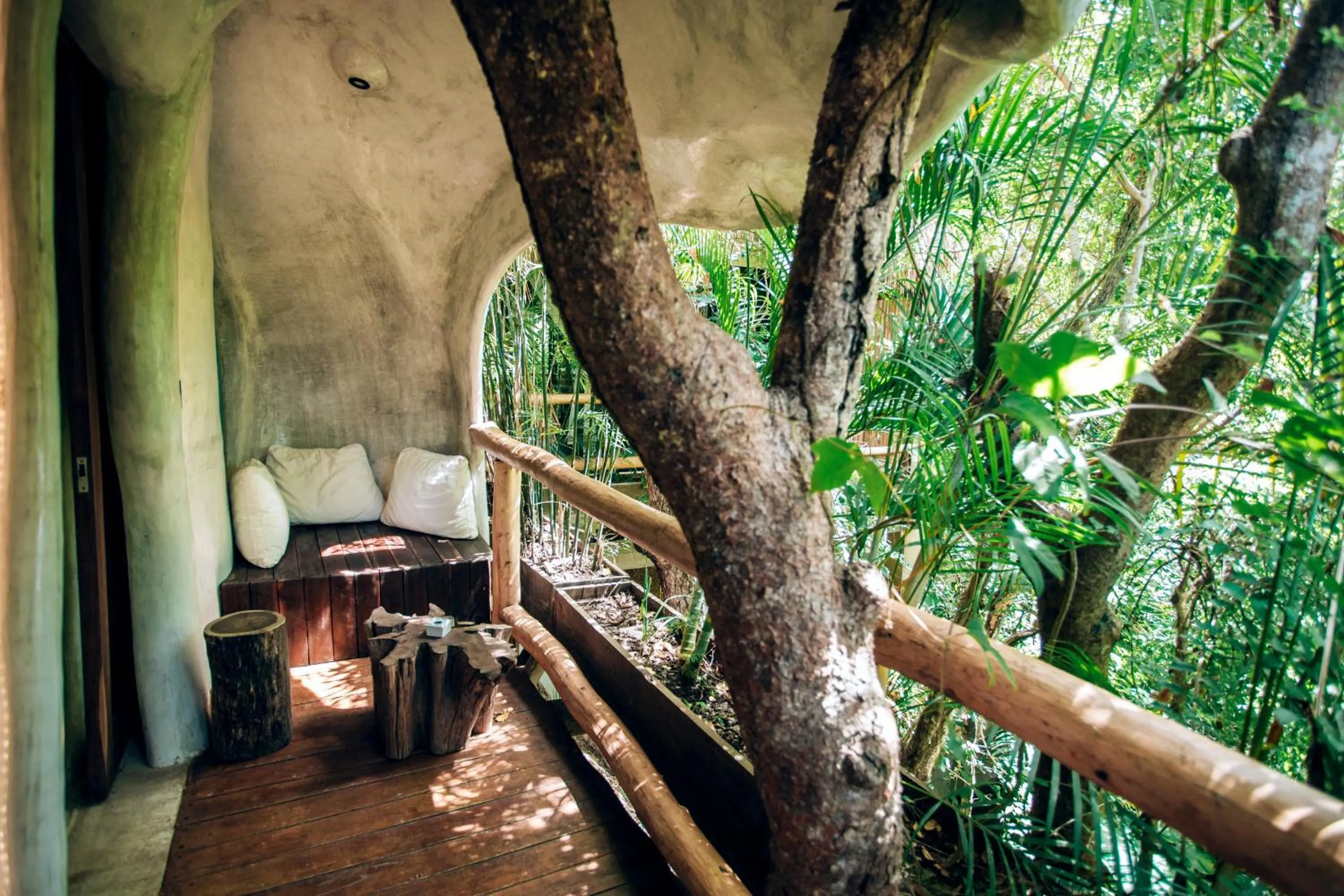 Balcony/Terrace in Orchid House Tulum Jungle