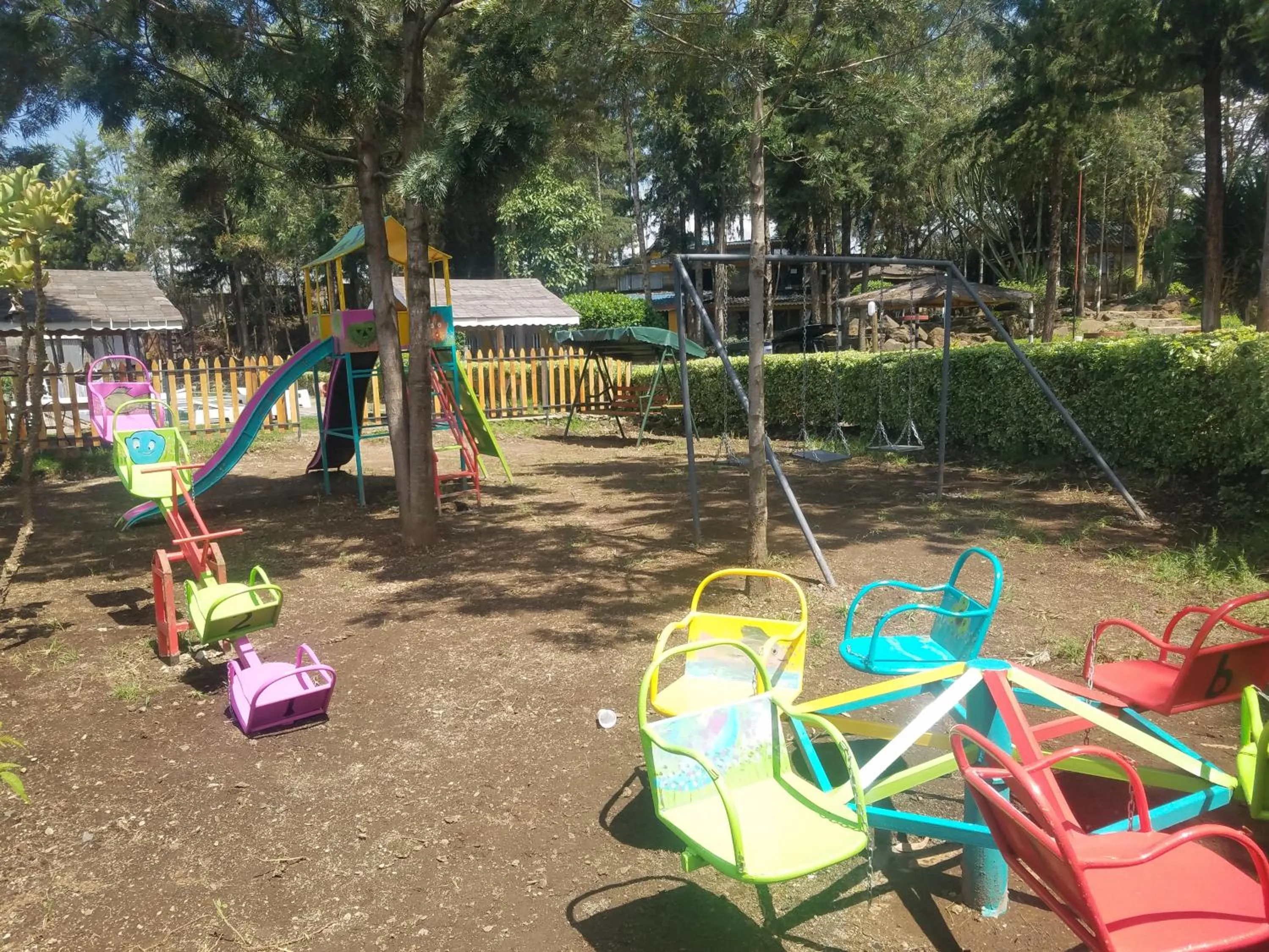 Children play ground in Triple Eden Resort - Naivasha