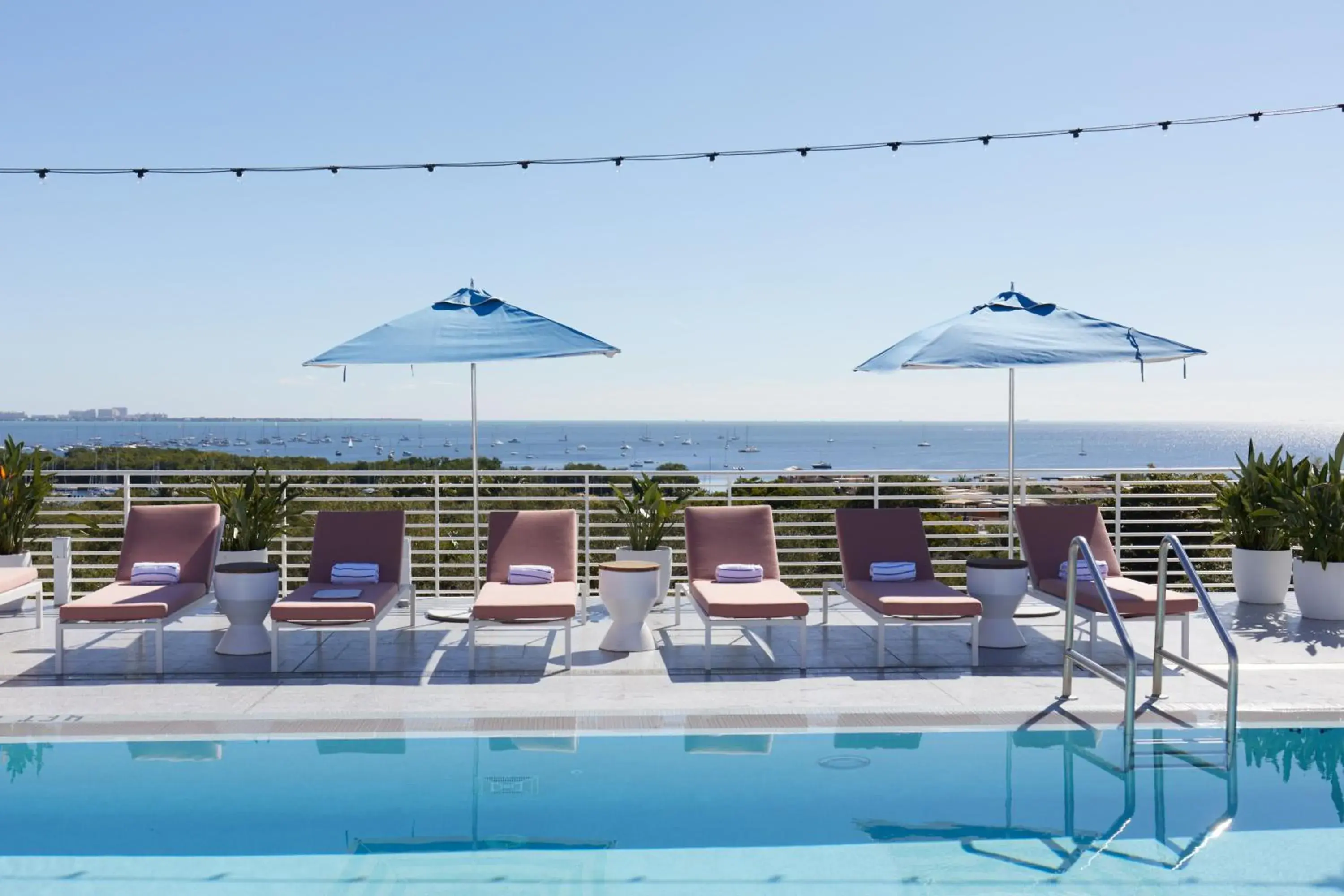 Pool view in Mr. C Miami - Coconut Grove Pool view in Mr. C Miami - Coconut Grove