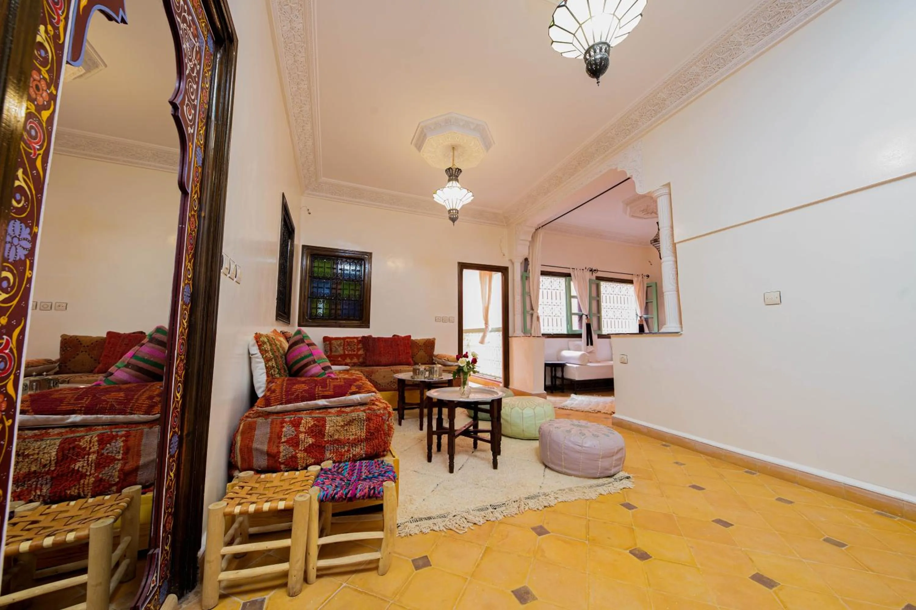 Living room in Dar Soufian