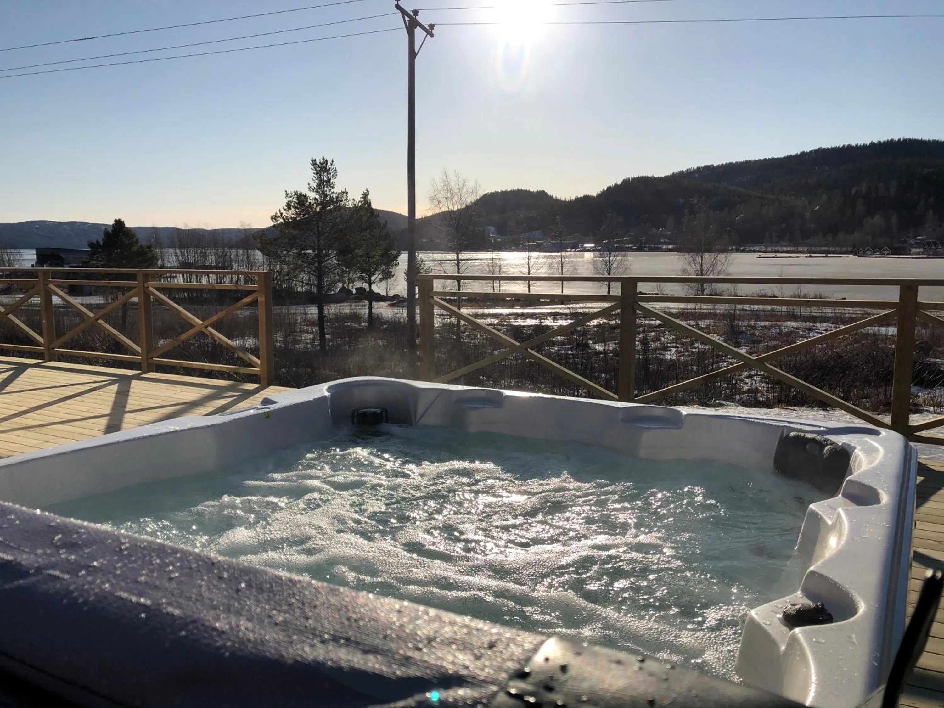 View (from property/room) in Docksta Hotell