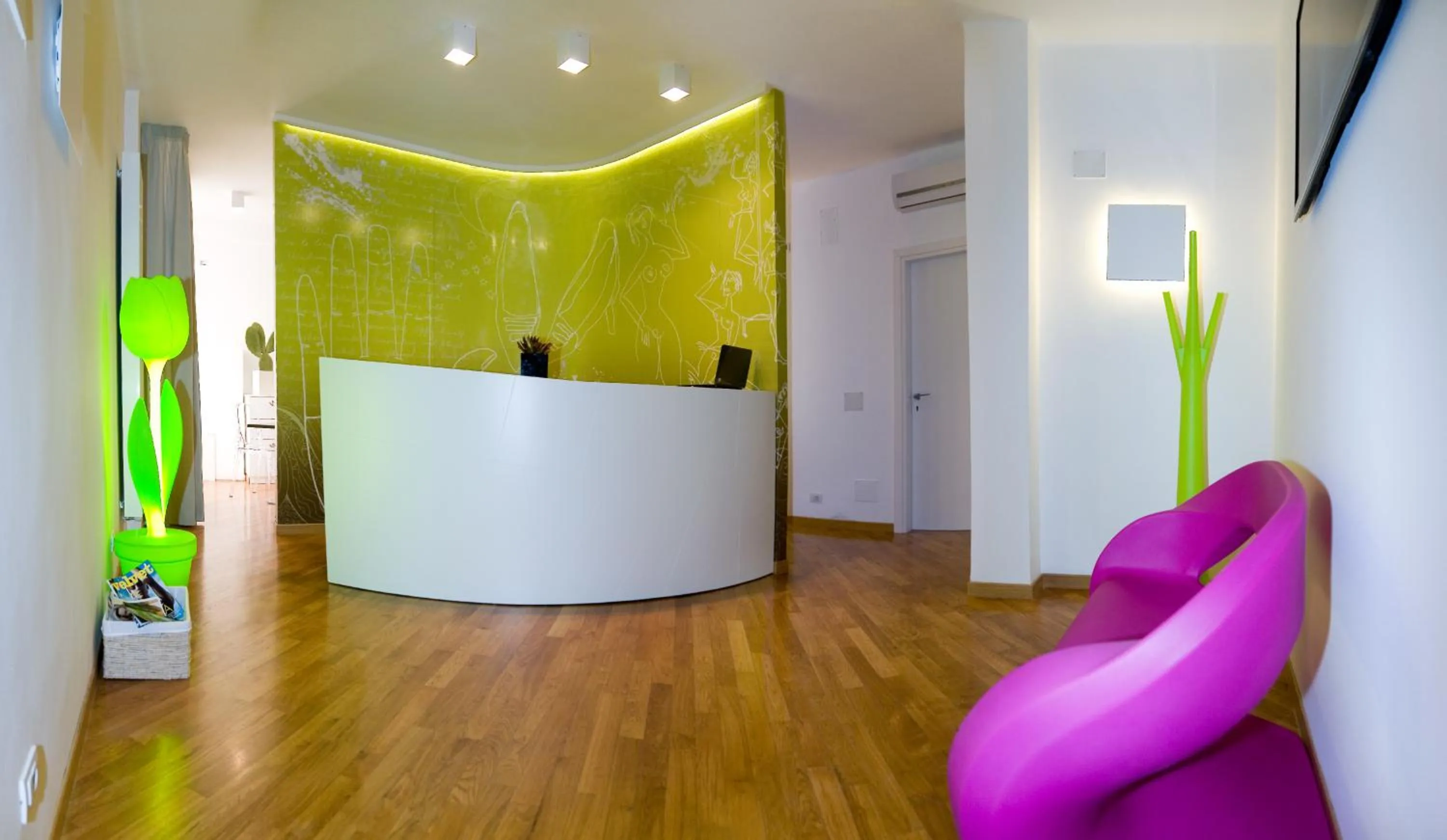 Lobby or reception in Viasparano B&B