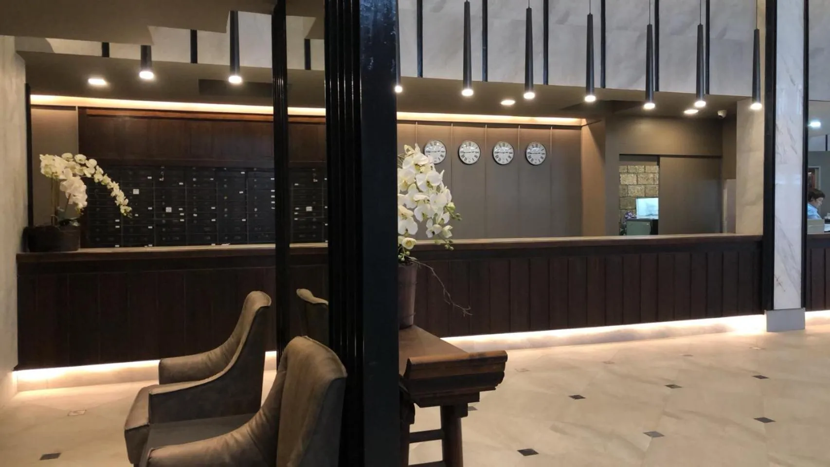 Lobby or reception in Marine Plaza Hotel Pattaya