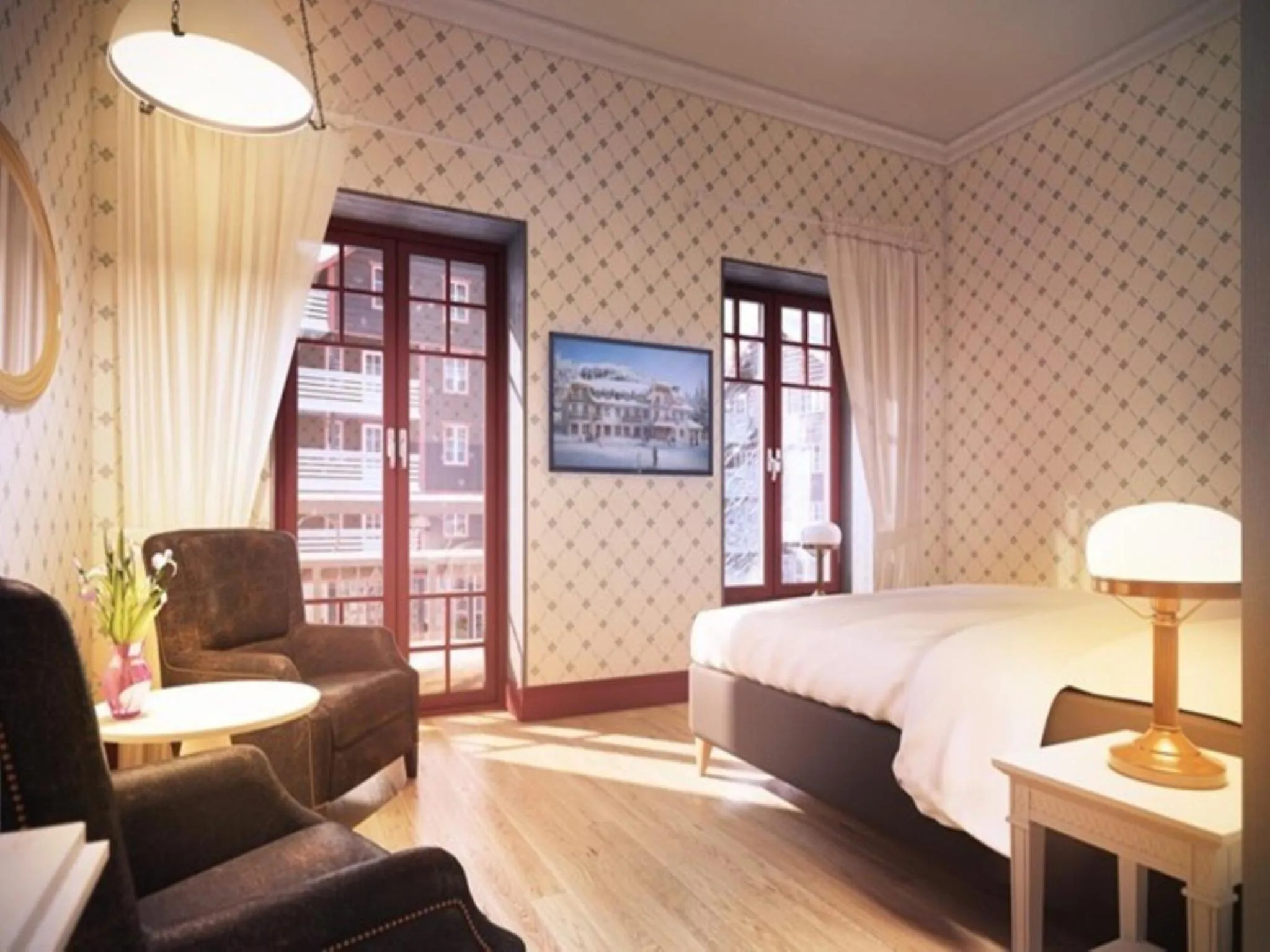 Day, Bed in Hovde Hotell