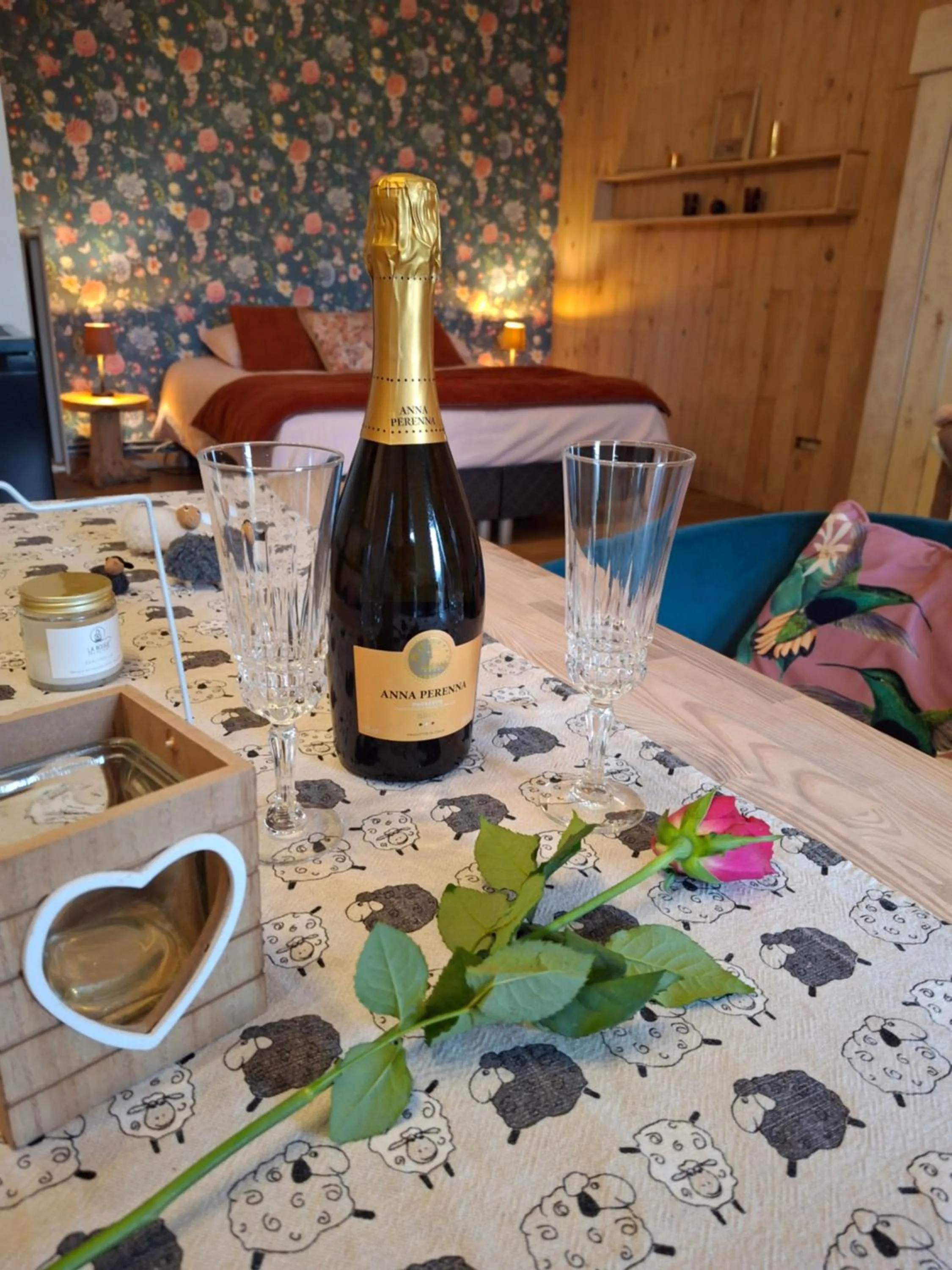 Food and drinks in B&B Caprice d'Epices