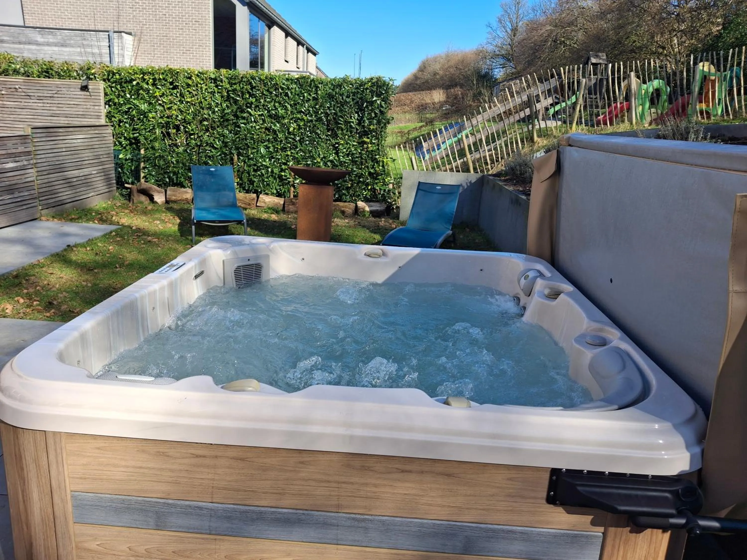 Hot Tub in B&B Caprice d'Epices