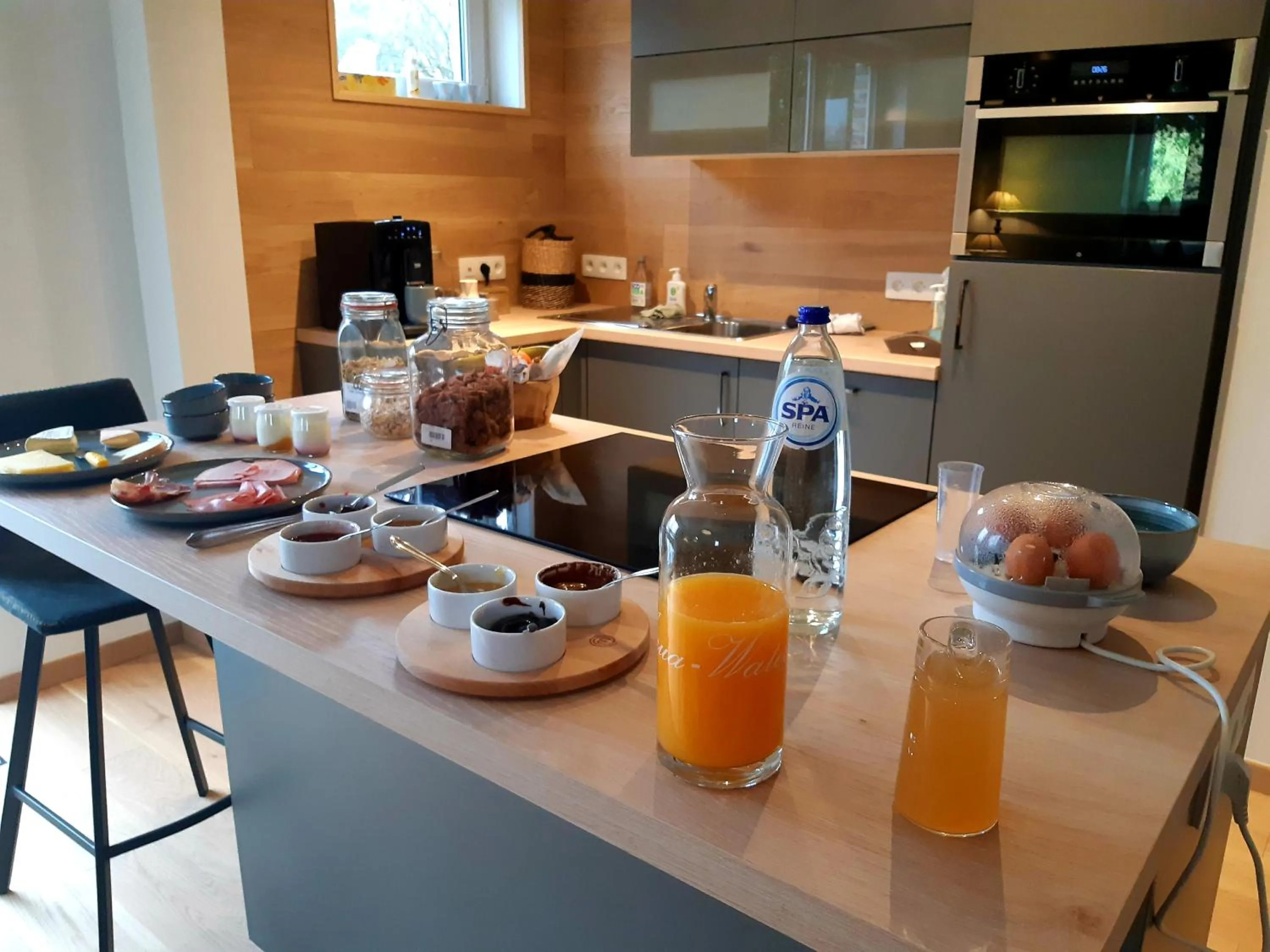 Kitchen or kitchenette in B&B Caprice d'Epices