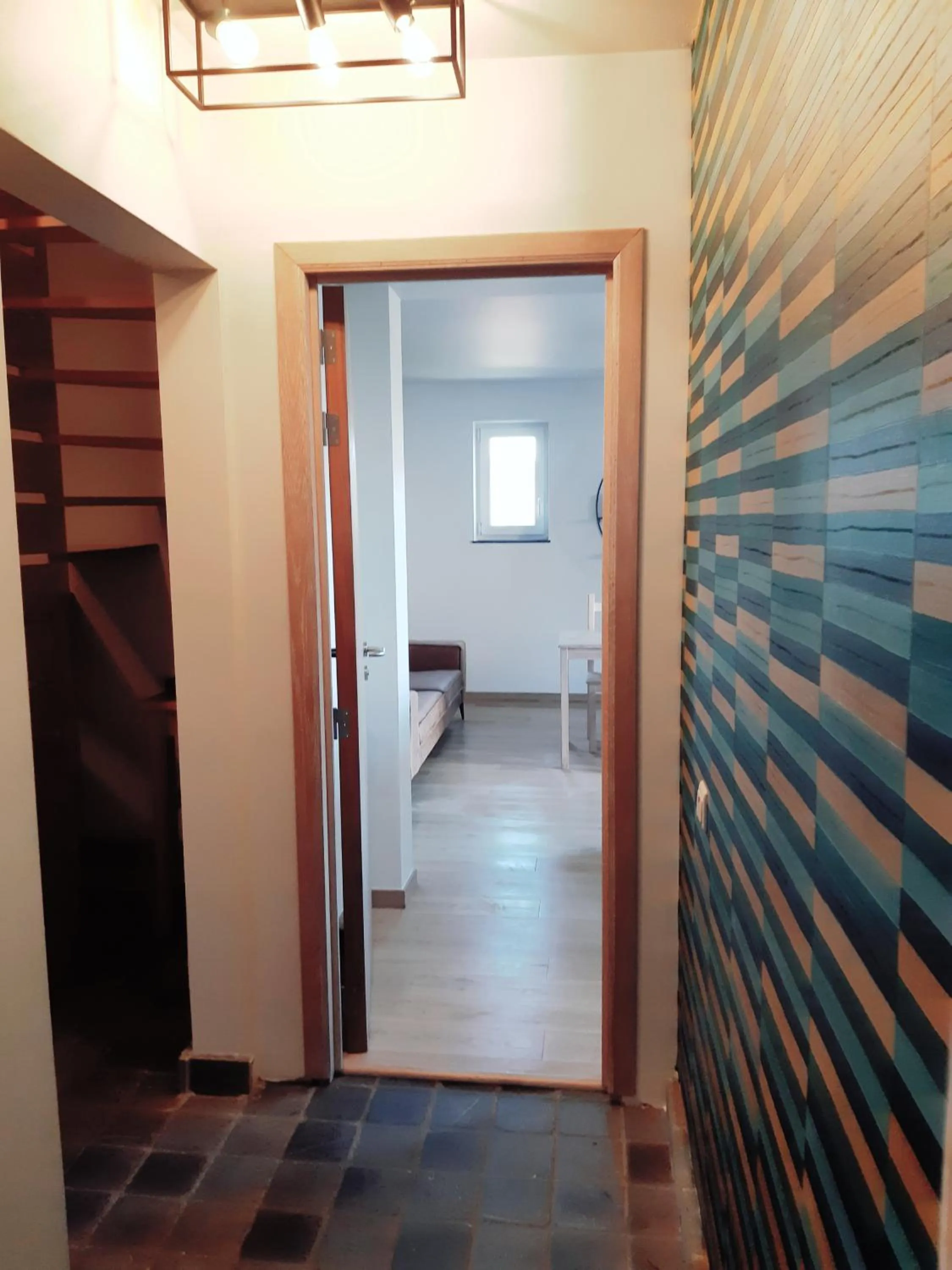 Communal kitchen in B&B Caprice d'Epices