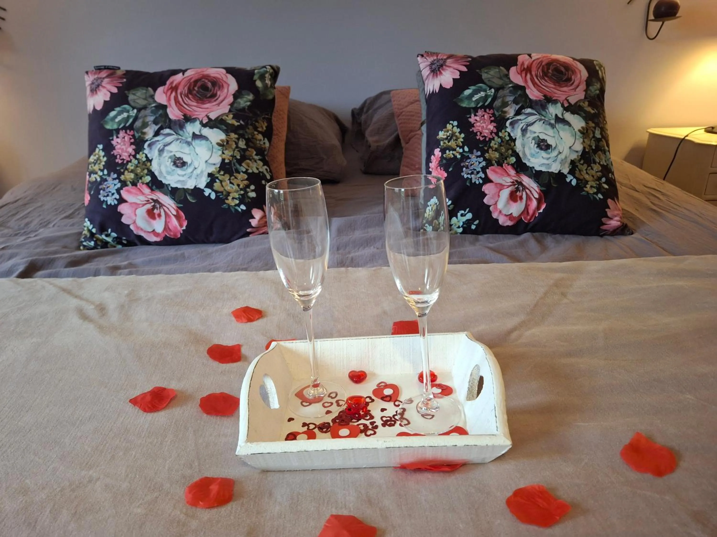 Bed in B&B Caprice d'Epices