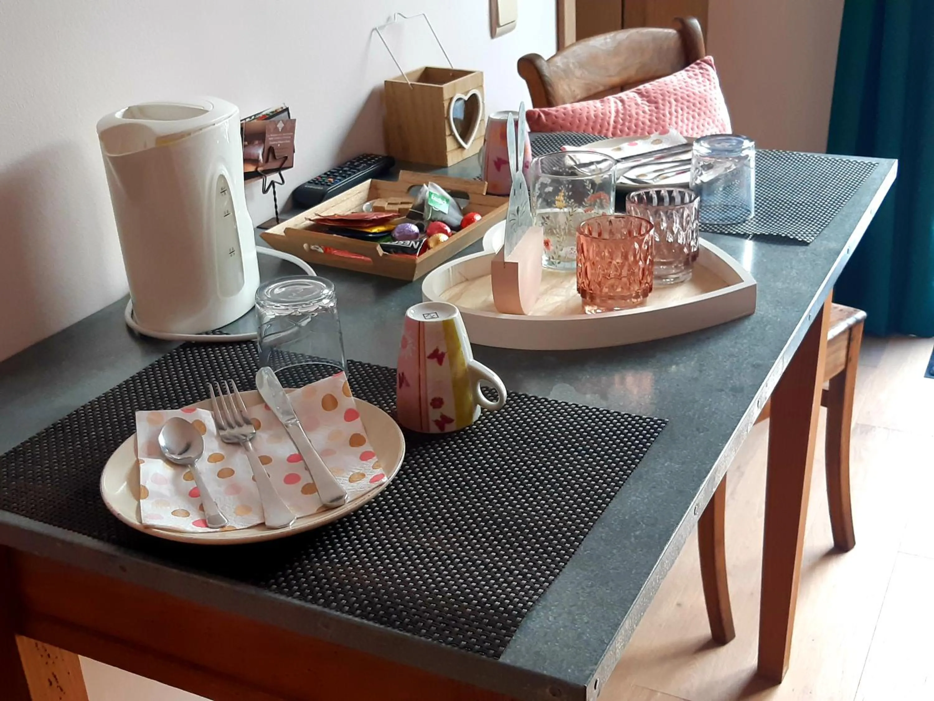 Coffee/tea facilities in B&B Caprice d'Epices