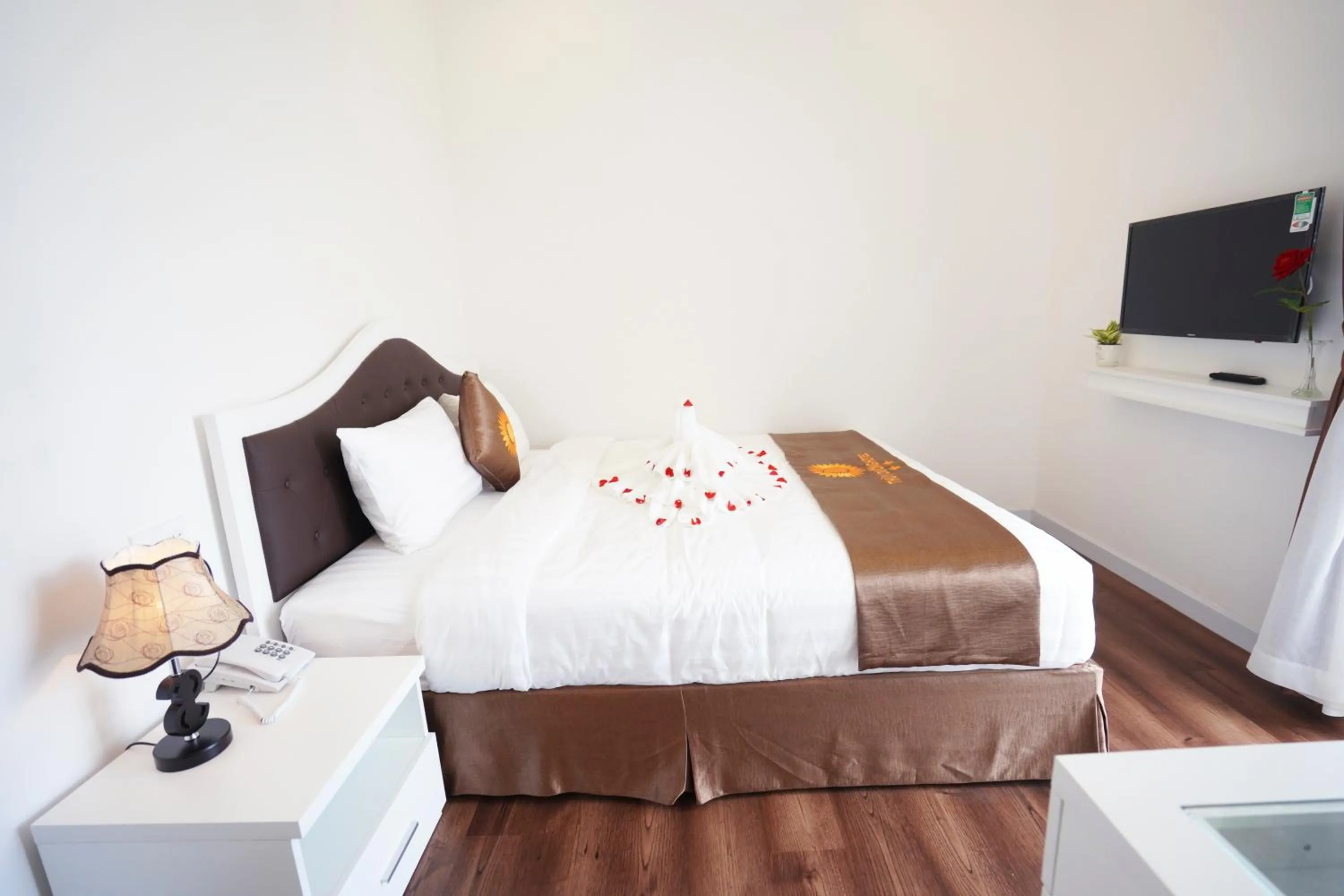 Bed in Thuy Duong Hotel