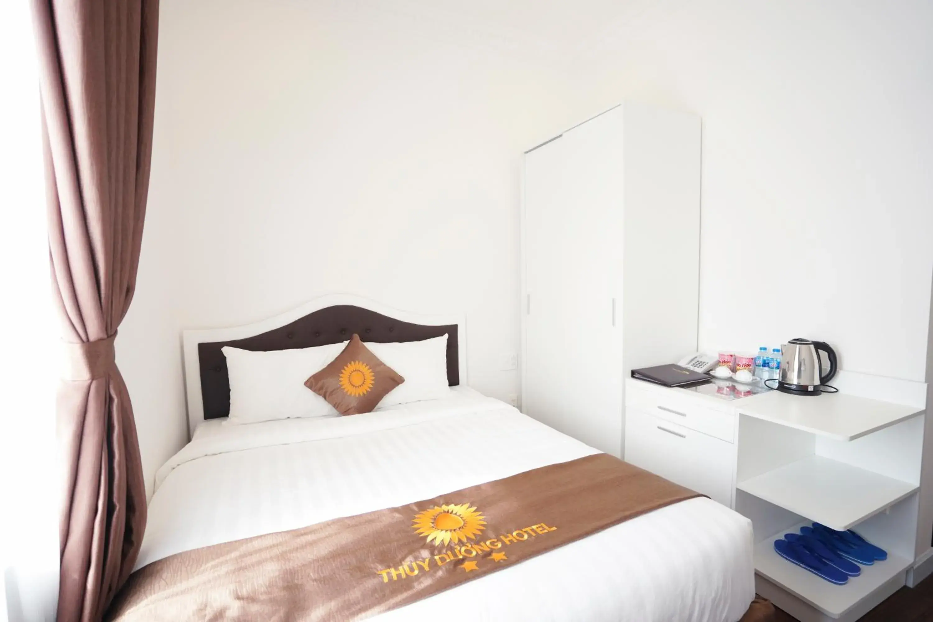 Bed in Thuy Duong Hotel Bed in Thuy Duong Hotel