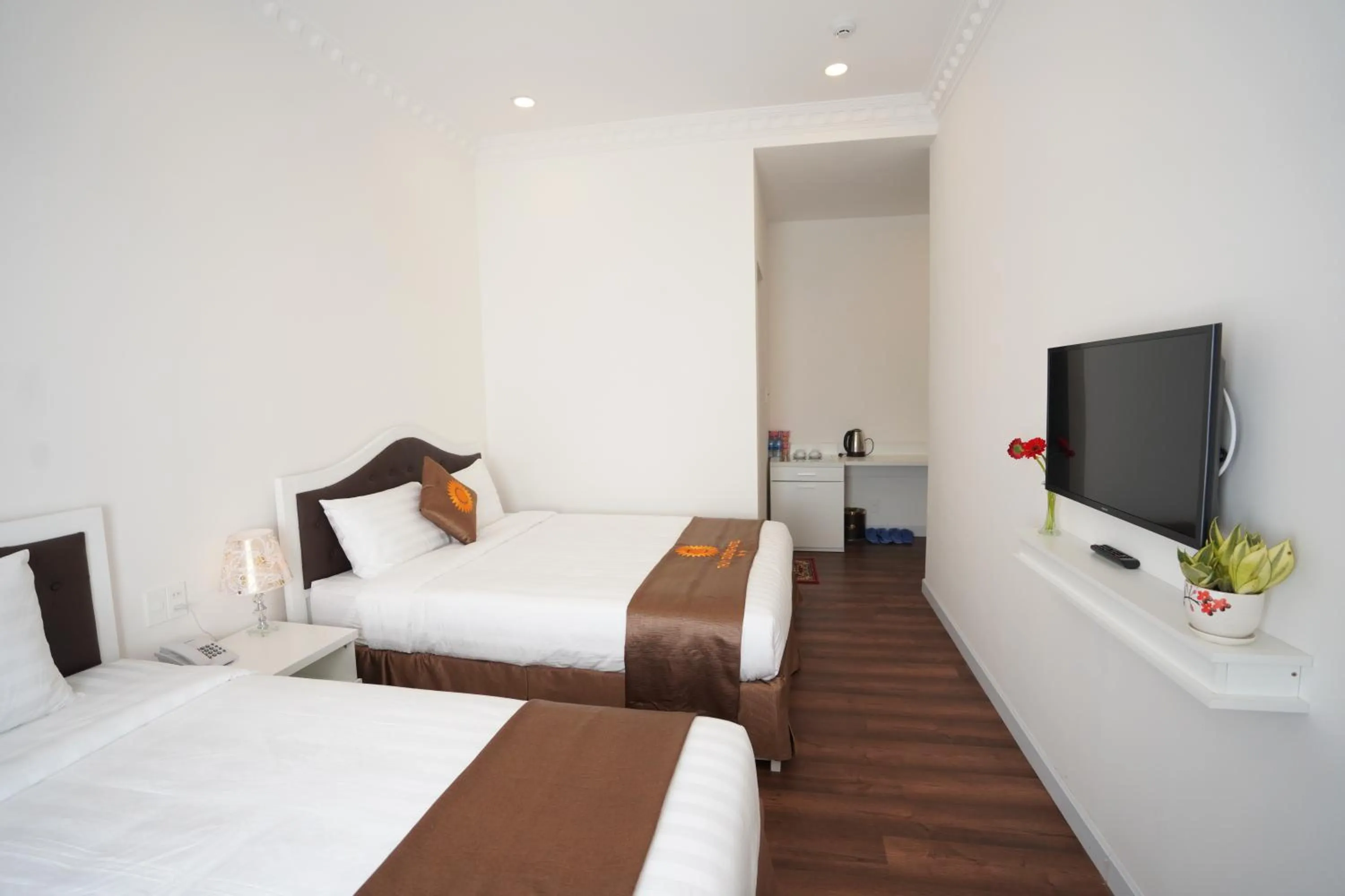 Bed in Thuy Duong Hotel