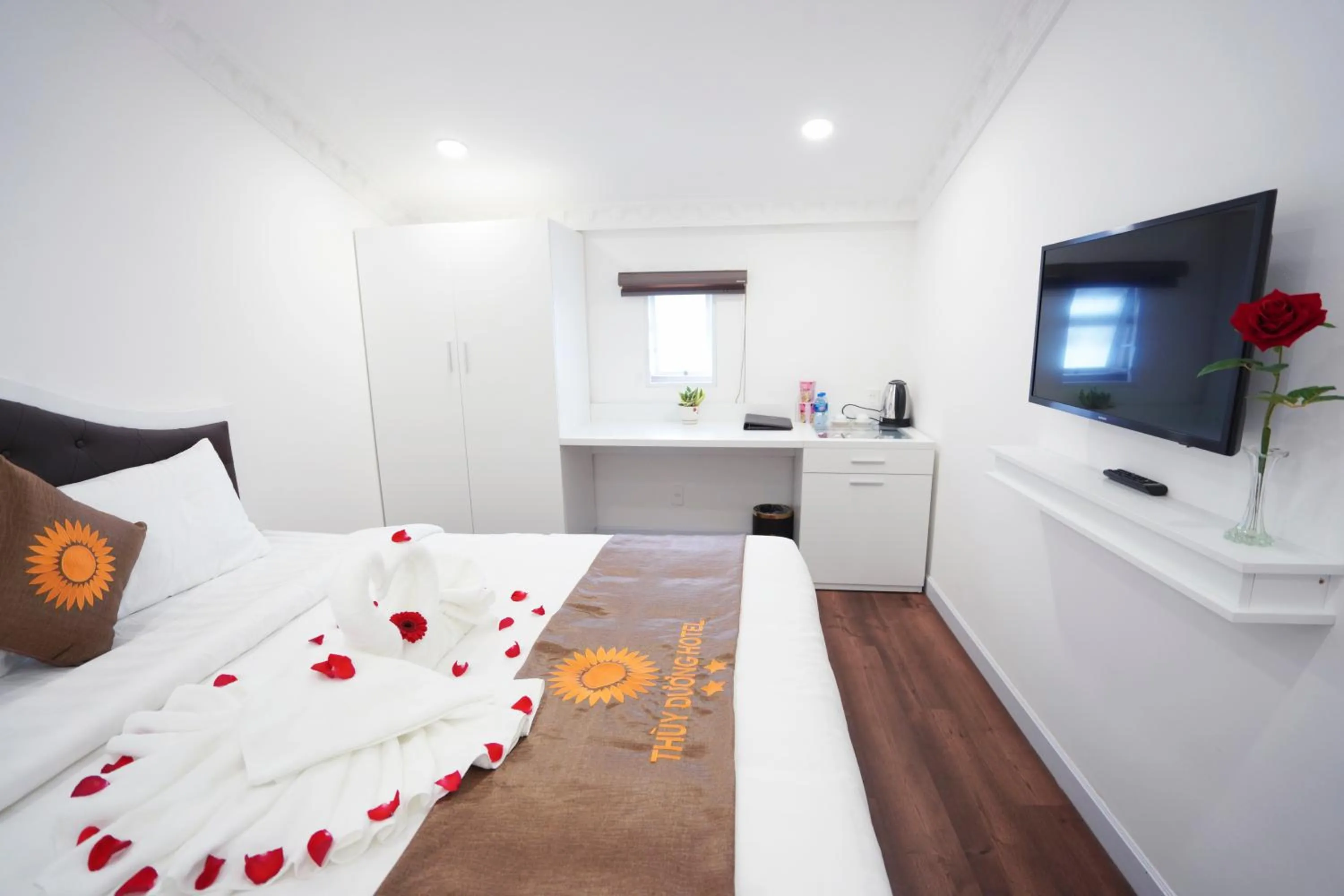 Bed in Thuy Duong Hotel