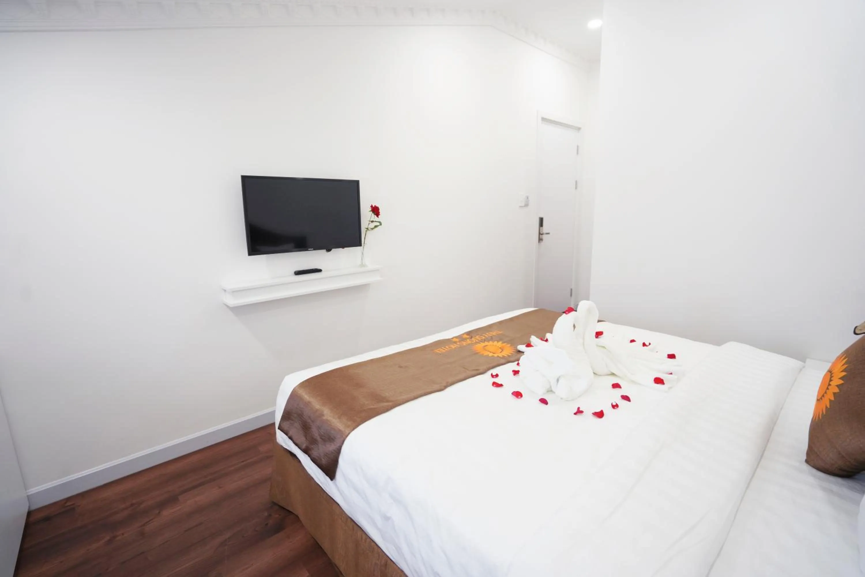 Bed in Thuy Duong Hotel