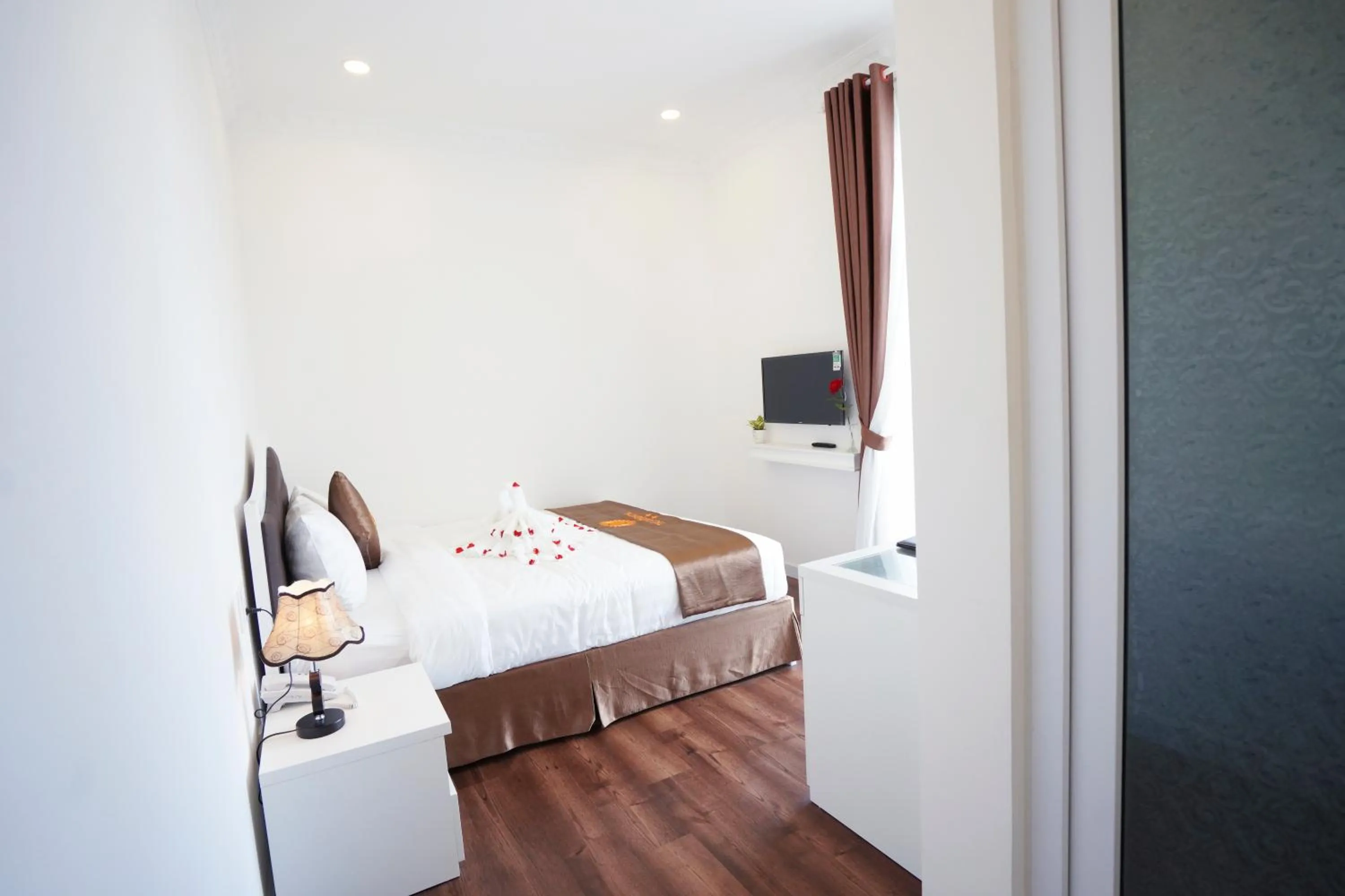 Bed in Thuy Duong Hotel