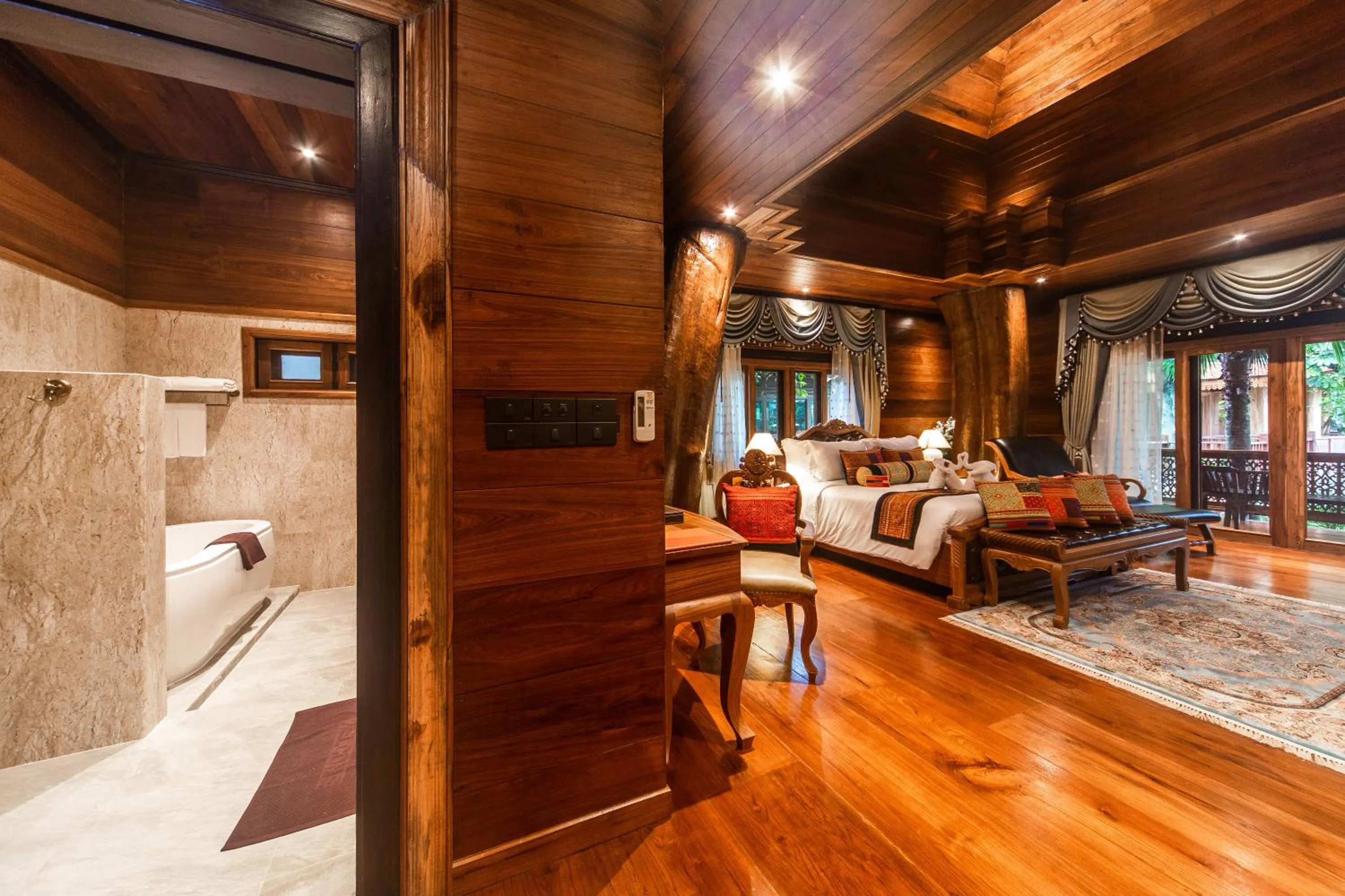 Bedroom, Bed in WandaVista Resort Khum Wang Nuea Chiang Mai清迈万达文华酒店北国之宫