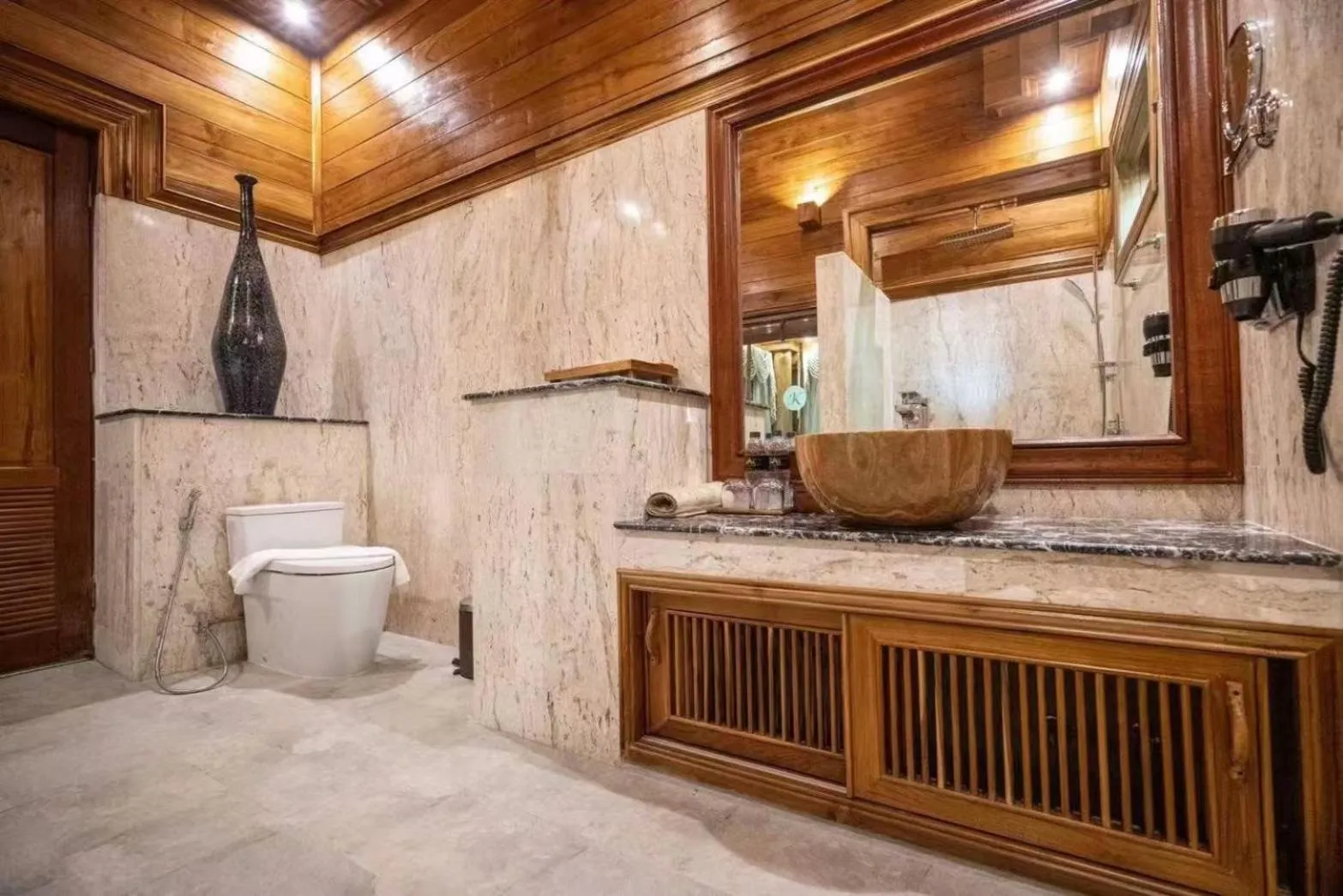 Bathroom in WandaVista Resort Khum Wang Nuea Chiang Mai清迈万达文华酒店北国之宫