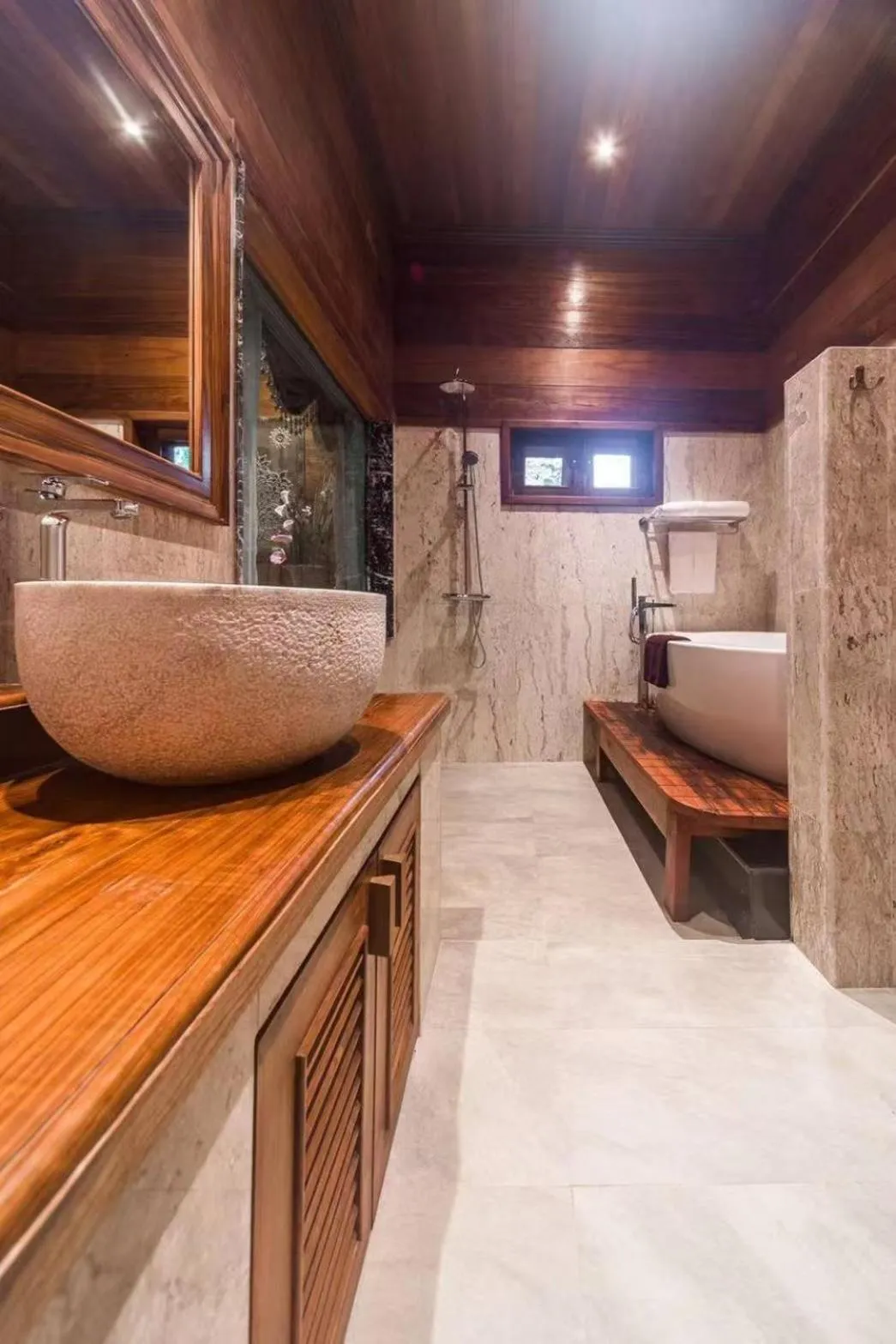 Bathroom in WandaVista Resort Khum Wang Nuea Chiang Mai清迈万达文华酒店北国之宫