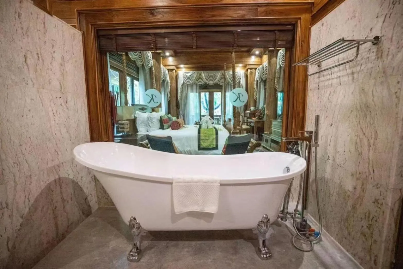 Bathroom in WandaVista Resort Khum Wang Nuea Chiang Mai清迈万达文华酒店北国之宫