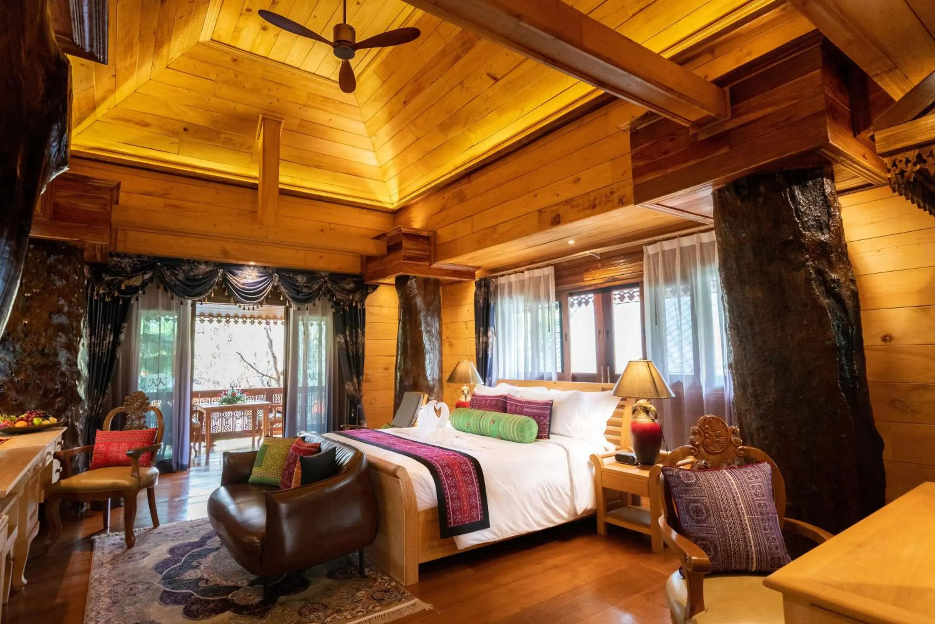 Bedroom, Bed in WandaVista Resort Khum Wang Nuea Chiang Mai清迈万达文华酒店北国之宫 Bedroom, Bed in WandaVista Resort Khum Wang Nuea Chiang Mai清迈万达文华酒店北国之宫