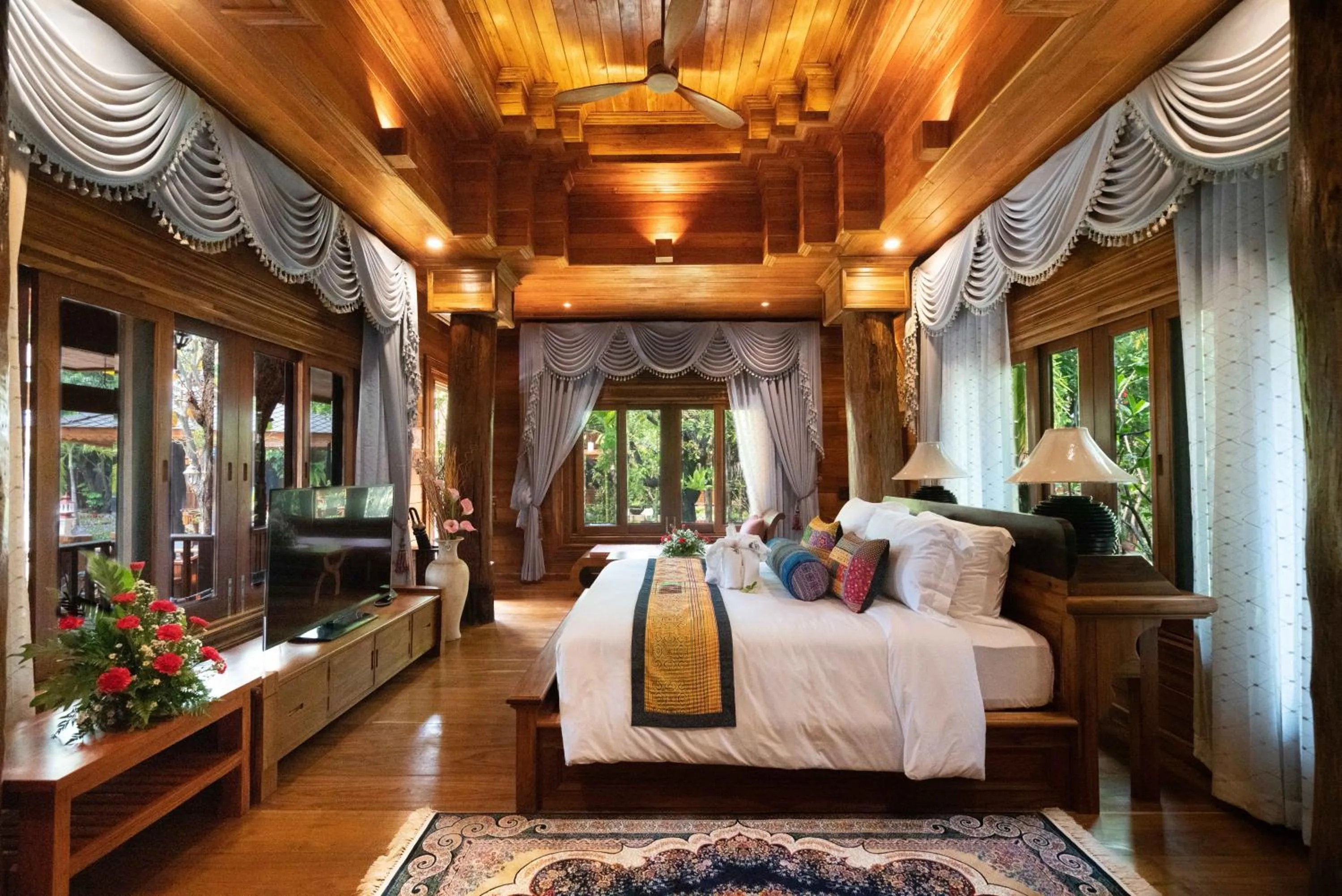 Bedroom, Bed in WandaVista Resort Khum Wang Nuea Chiang Mai清迈万达文华酒店北国之宫