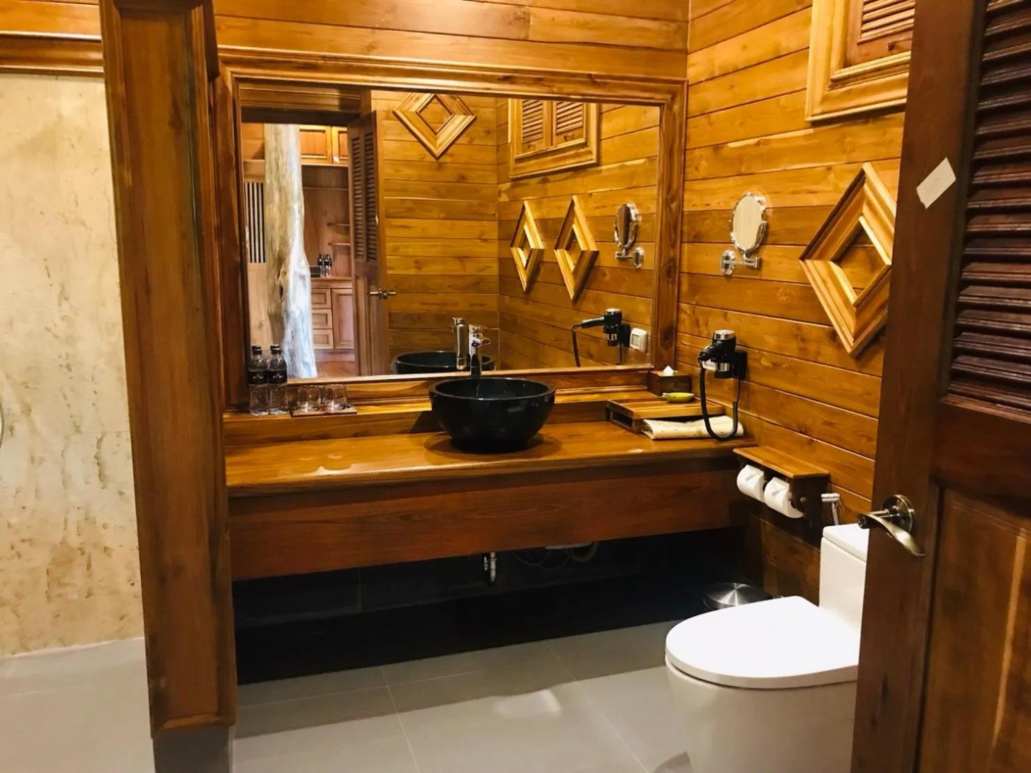 Bathroom in WandaVista Resort Khum Wang Nuea Chiang Mai清迈万达文华酒店北国之宫