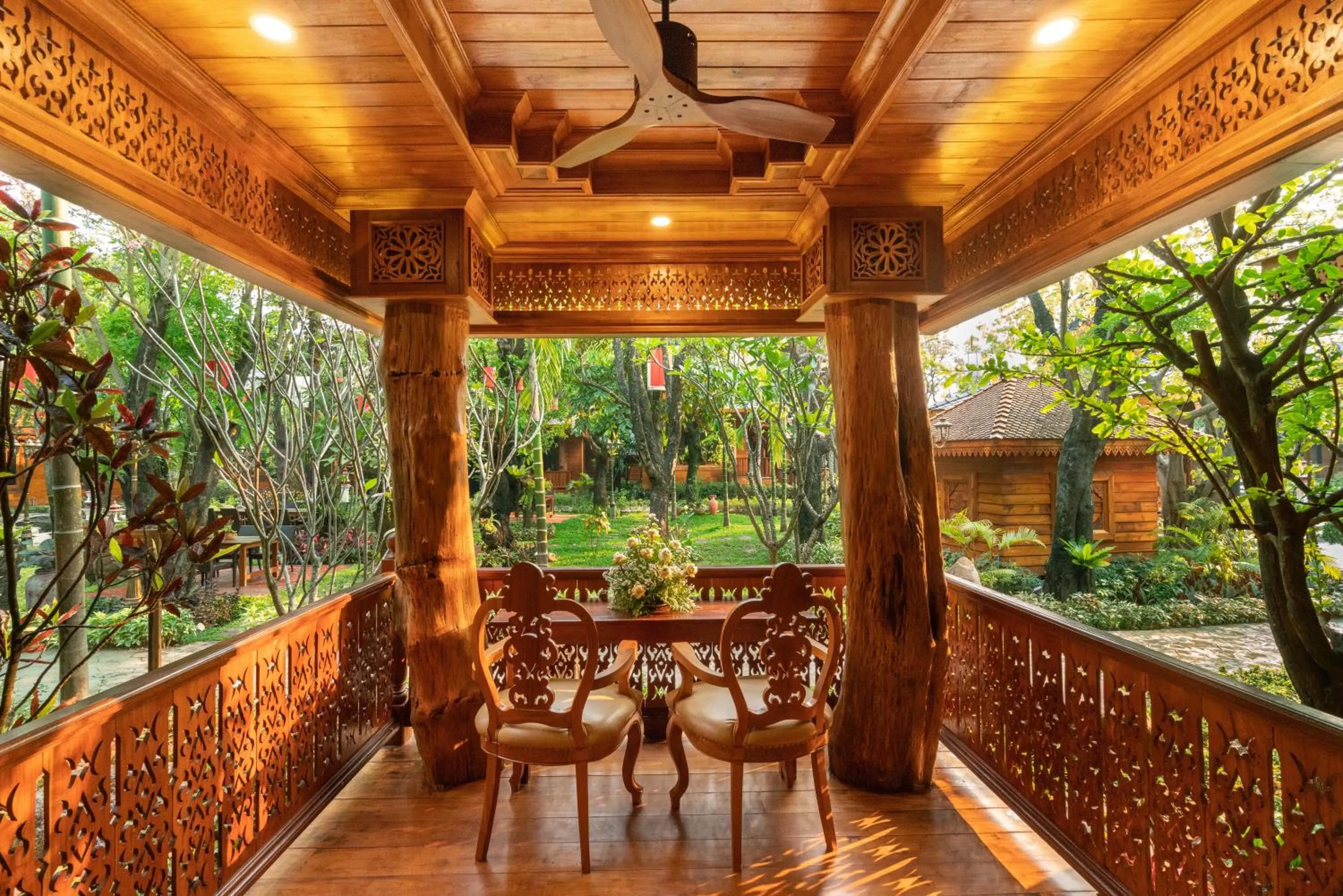 Balcony/Terrace in WandaVista Resort Khum Wang Nuea Chiang Mai清迈万达文华酒店北国之宫