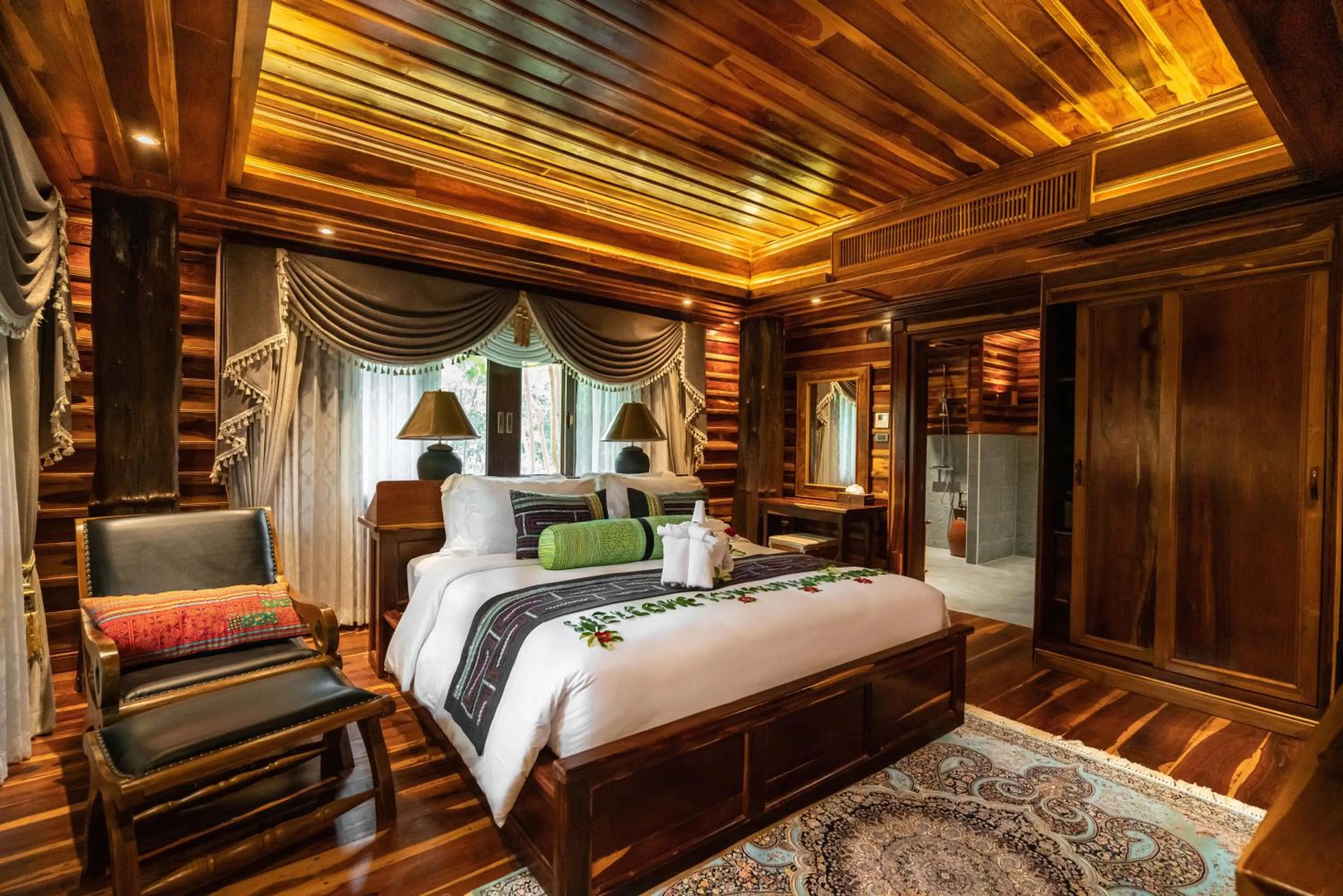 Bedroom, Bed in WandaVista Resort Khum Wang Nuea Chiang Mai清迈万达文华酒店北国之宫