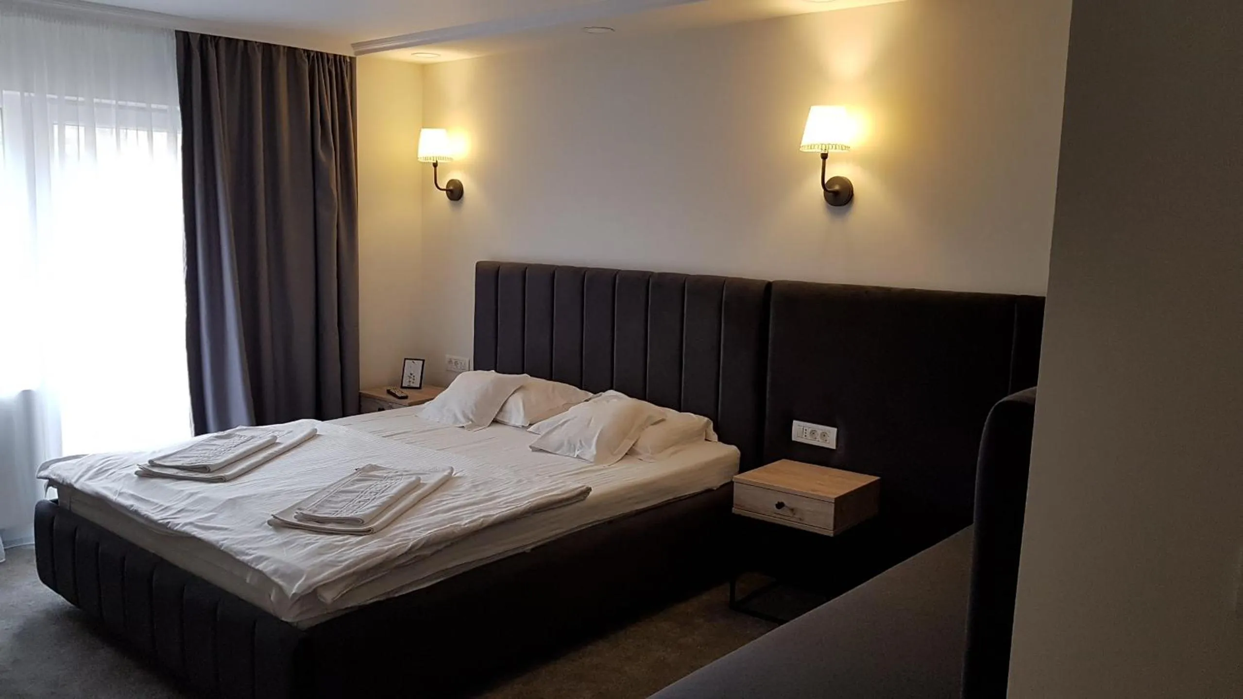 Bed in Pensiunea Ana Maria