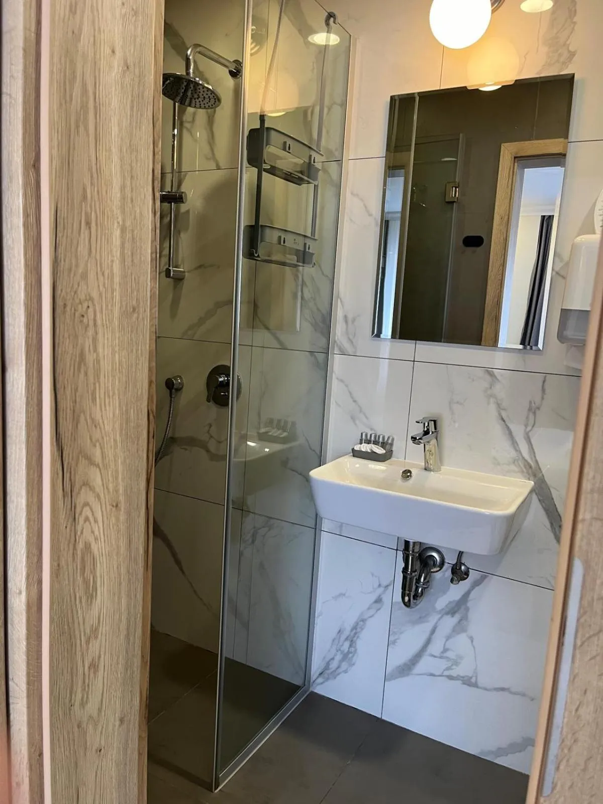 Bathroom in Pensiunea Ana Maria