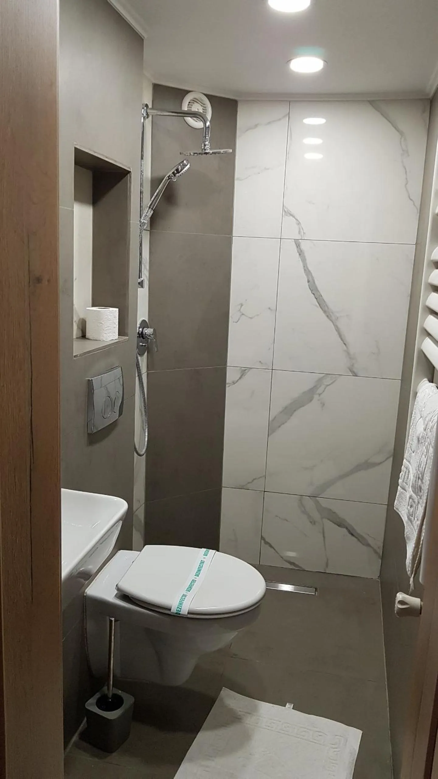 Bathroom in Pensiunea Ana Maria